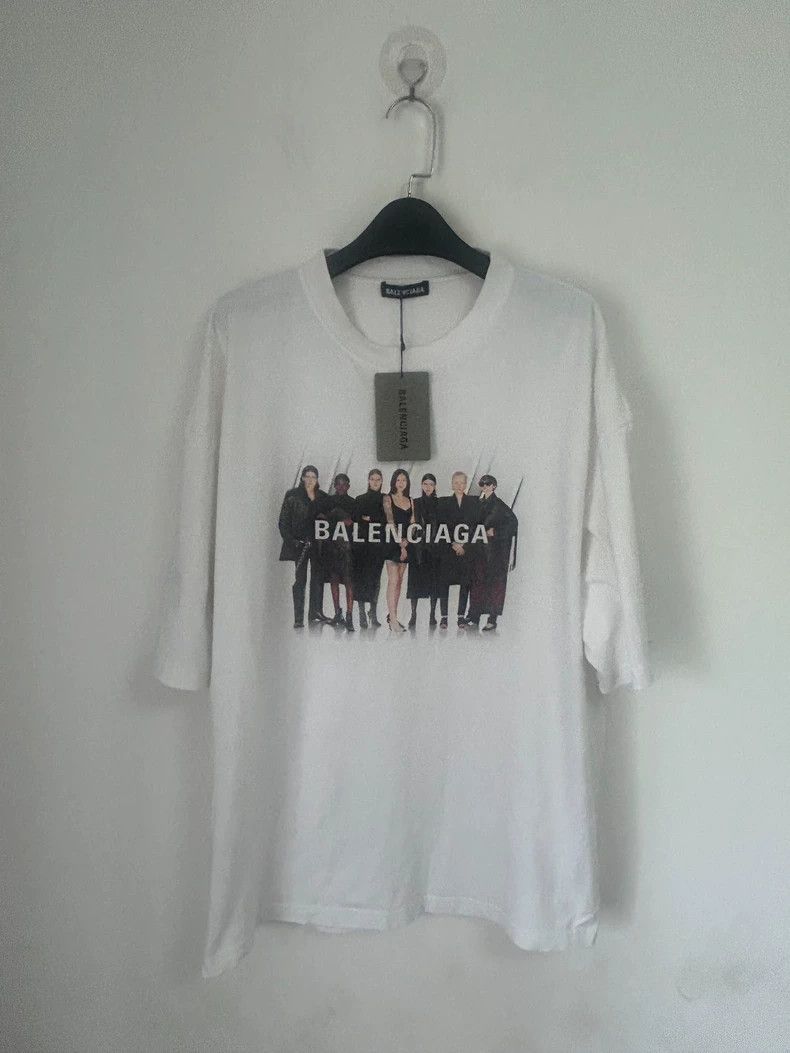 Balenciaga Balenciaga Music Mina series vintage portrait T