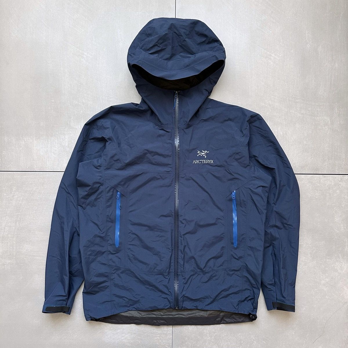 Arc'Teryx Arcteryx Beta SL Jacket Navy Gore-Tex Waterproof Jacket | Grailed