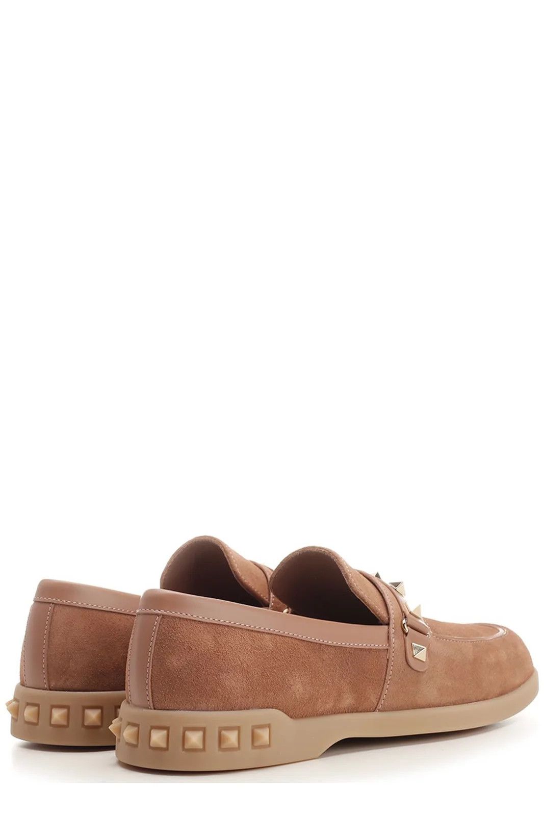 Valentino o1s22i1n0924 Leisure Flows Suede Loafers in Brown Size US 8 / IT 38 - 3 Thumbnail