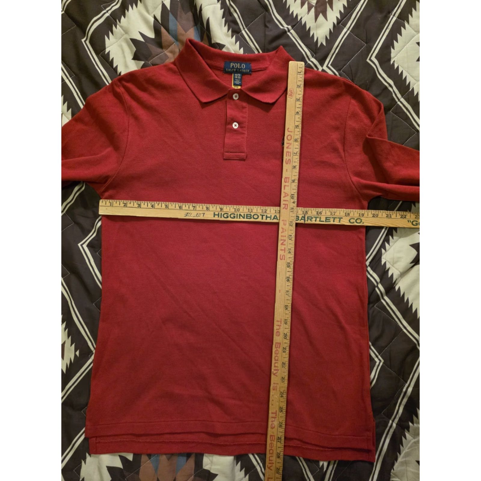 Polo Ralph Lauren Polo Ralph Lauren Polo Long Sleeve Embroidered Bear Collar Shirt Mens XL Red Casual Polo Ralph Lauren Bear Size US M / EU 48-50 / 2 - 7 Thumbnail