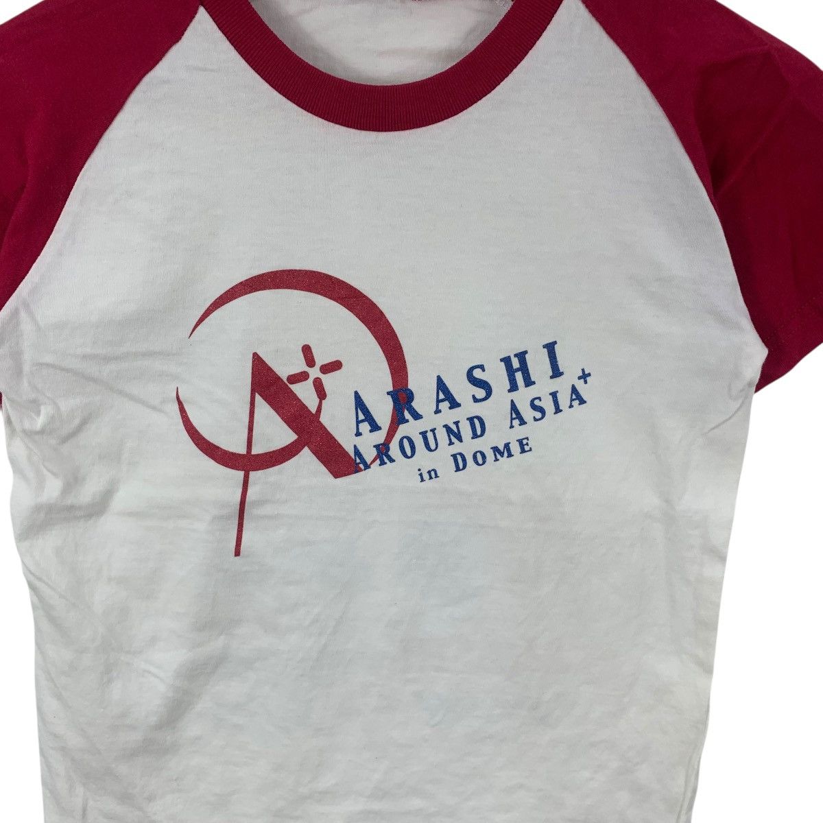Band Tees ARASHI AROUND ASIA 2007 Dome Tour Boy Band Tee Shirt Top Size XS / US 0-2 / IT 36-38 - 5 Thumbnail