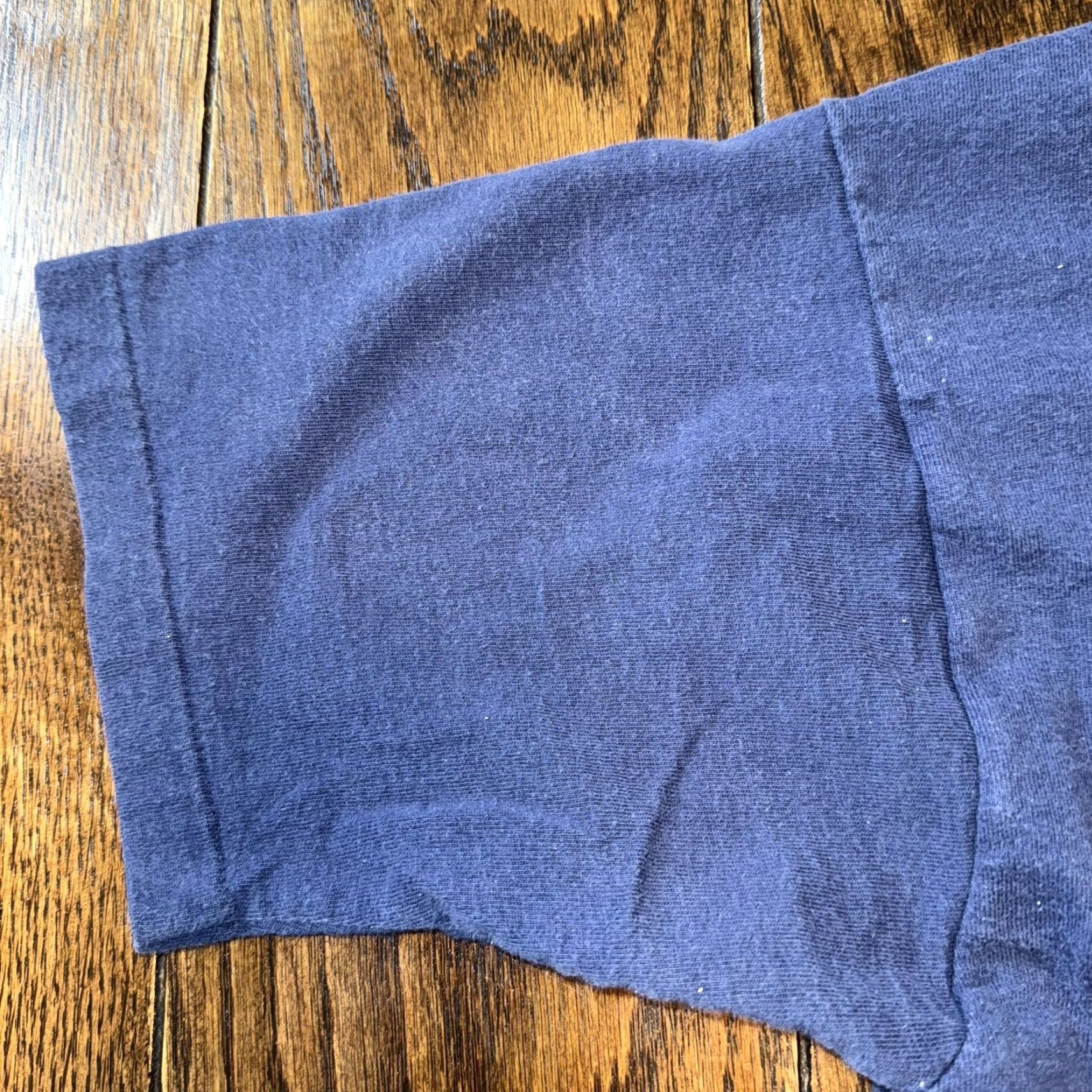 Vintage VINTAGE Texas A&M T Shirt 90s Single Stitch Blue Fruit Of The Loom Large USA Shirt Graphic Tee Unisex Adults Mens Size US L / EU 52-54 / 3 - 5 Thumbnail
