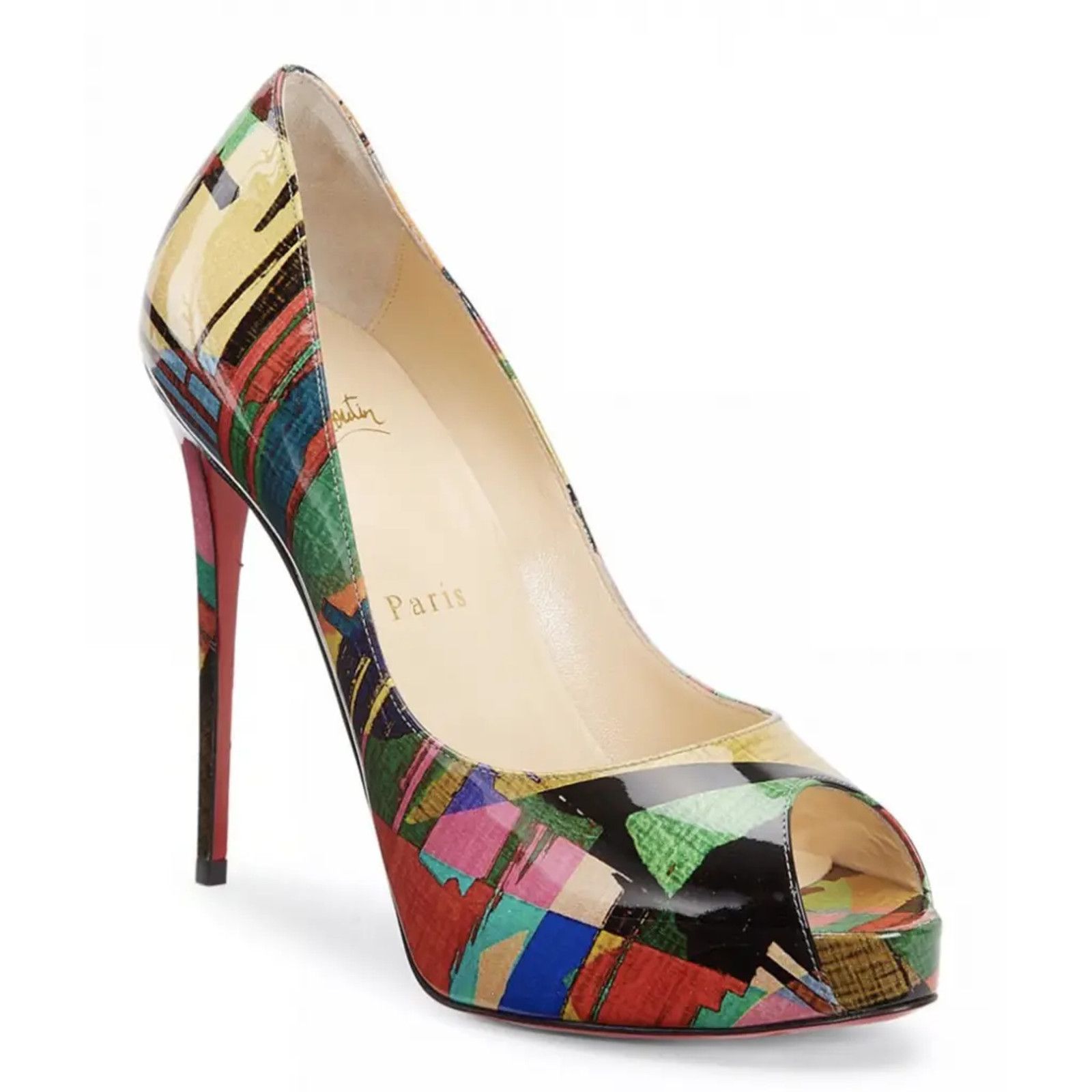Christian Louboutin Christian Louboutin New Very Prive 120 Patent Mag Size US 7 / IT 37 - 3 Thumbnail