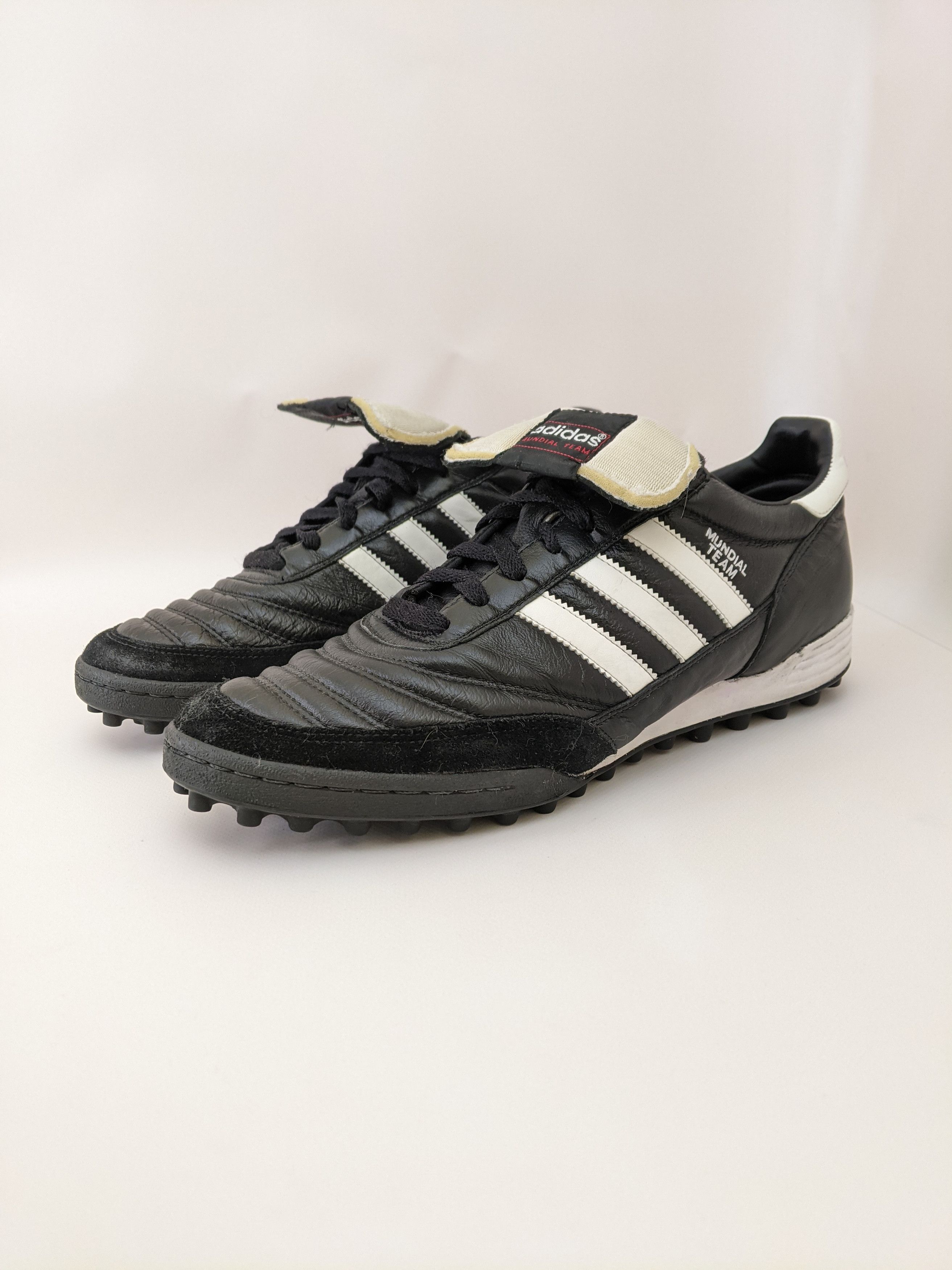 image of Adidas Copa Mundial Team Tf Soccer Football Cleats Boots in Black White, Men's (Size 10.5)