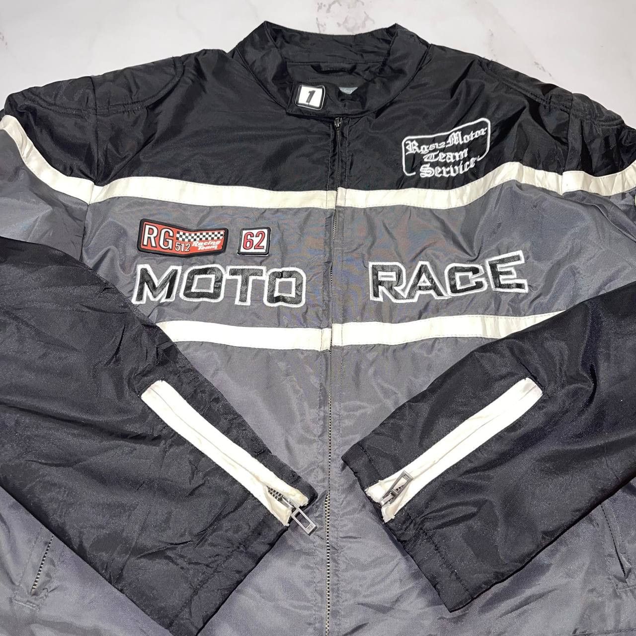Vintage Moto Racing Vintage Bombers Vintage Motor Service Size L Size US L / EU 52-54 / 3 - 12 Thumbnail