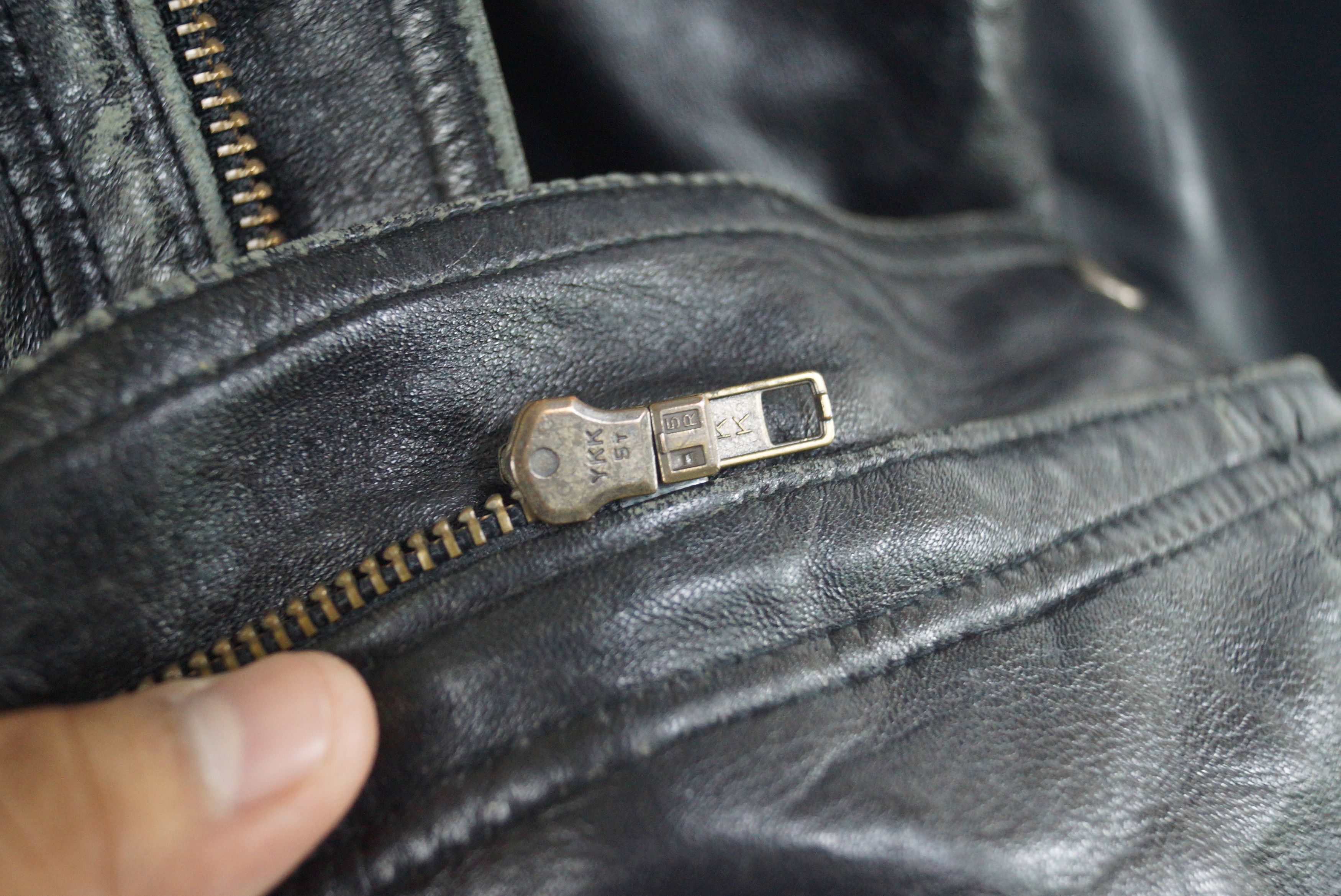 Japanese Brand × Vintage Vintage Rebel Leather Jacket Size US L / EU 52-54 / 3 - 6 Thumbnail