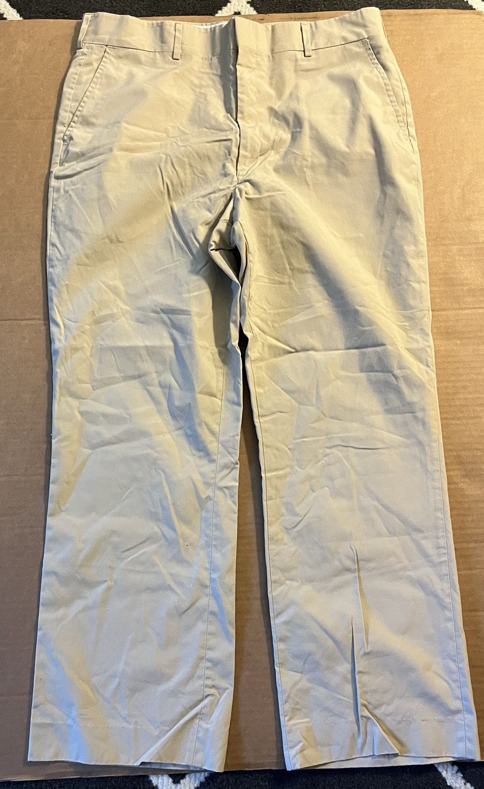 L.L. Bean × Vintage 90s L.L. Bean Tan Pants Size US 35 - 1 Thumbnail