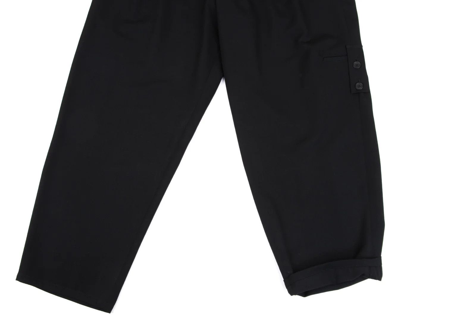 Yohji Yamamoto Yohji Yamamoto Wool Gabardine Strap Pants Size US 34 / EU 50 - 10 Thumbnail