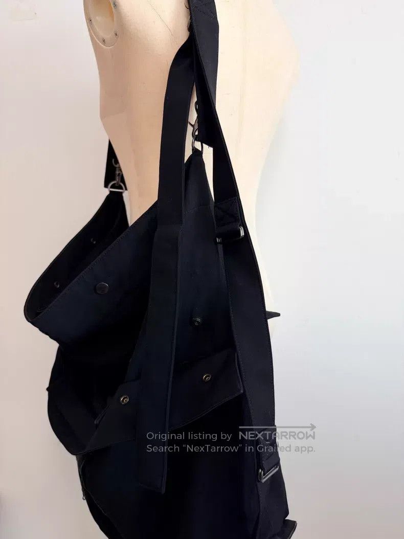 Yohji Yamamoto Yohji Yamamoto Crossbody bag with structured design and si Size ONE SIZE - 7 Thumbnail