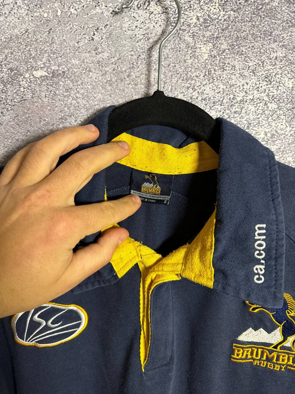 Other Rare Vintage Brumbies Rugby ISC Jersey Blokcore Small Size US S / EU 44-46 / 1 - 10 Thumbnail
