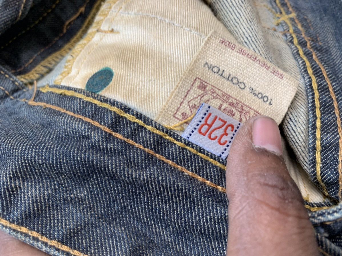 Japanese Brand Vintage Evisu inspired denim Size US 32 / EU 48 - 14 Thumbnail