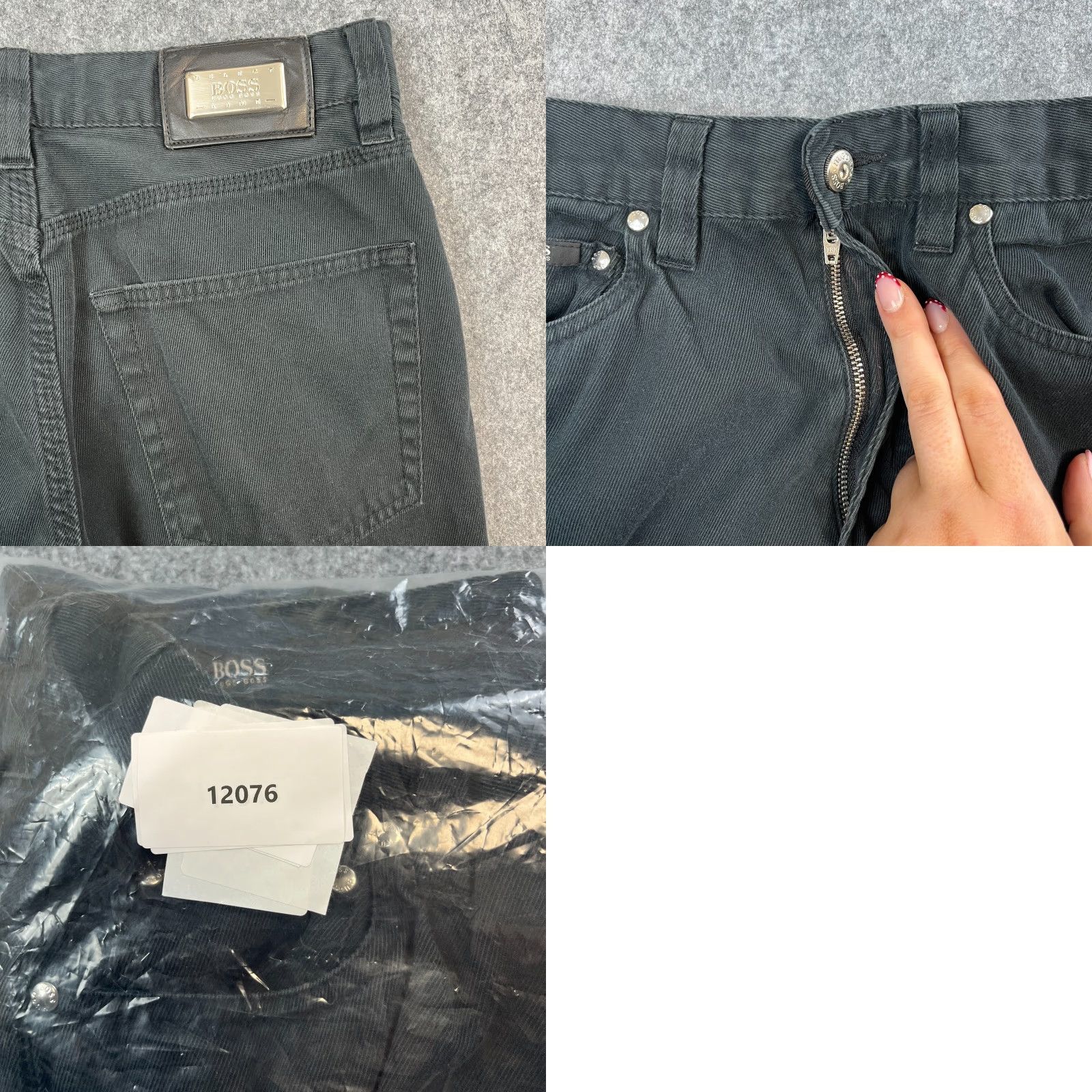 Hugo Boss Hugo Boss Jeans Regular Straight 28 32 Dark Black Lightweight VTG Preppy Mens Jeans Size US 28 / EU 44 - 8 Thumbnail