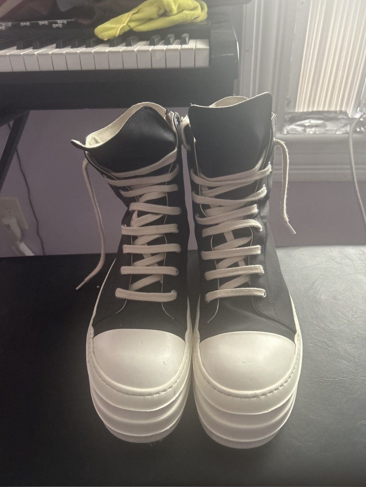 Rick Owens Rick Owen’s drkshdw ramones Size US 11 / EU 44 - 4 Thumbnail