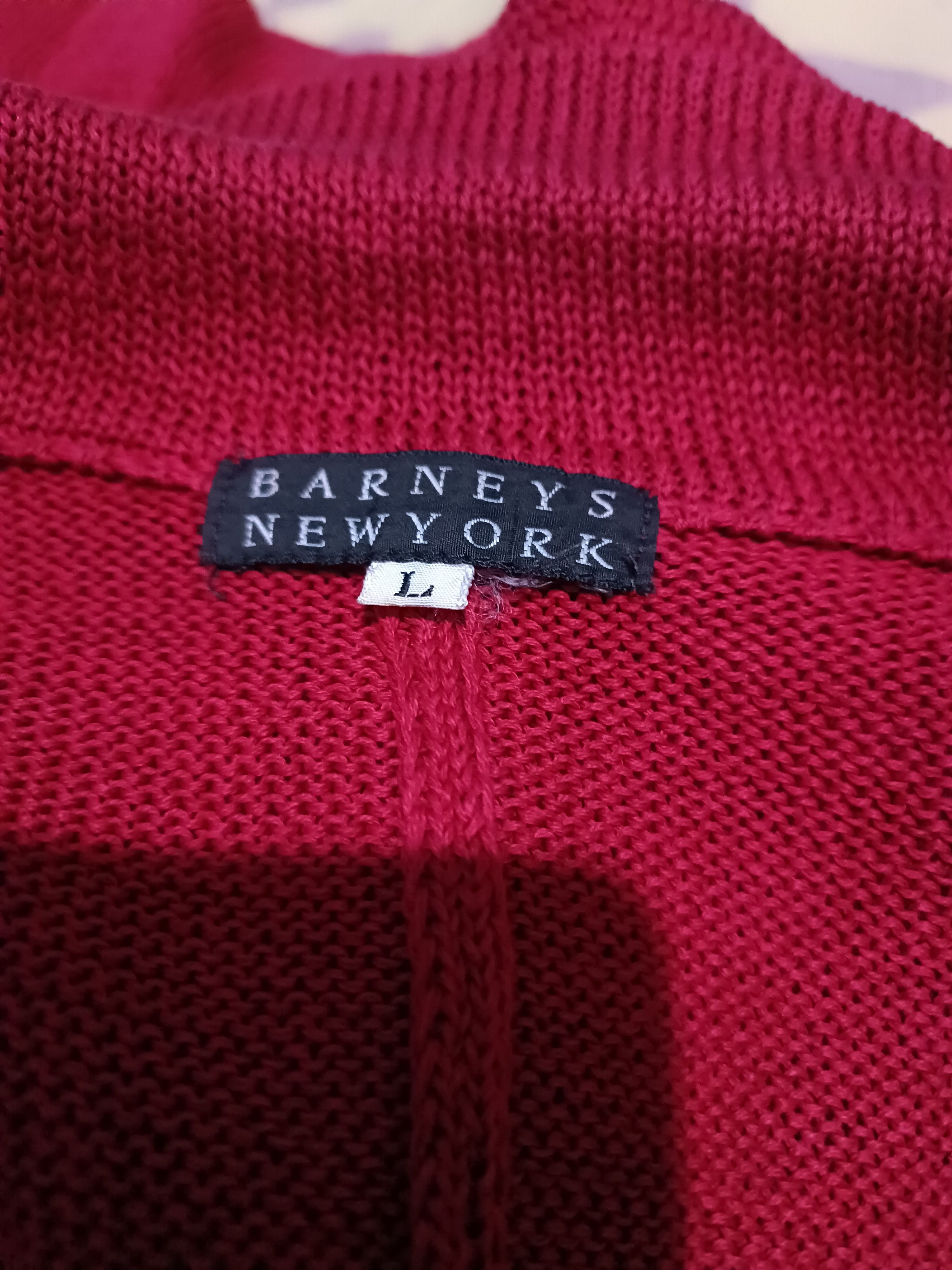 Japanese Brand Barney New York Vintage Knit Blazer Size US M / EU 48-50 / 2 - 7 Thumbnail