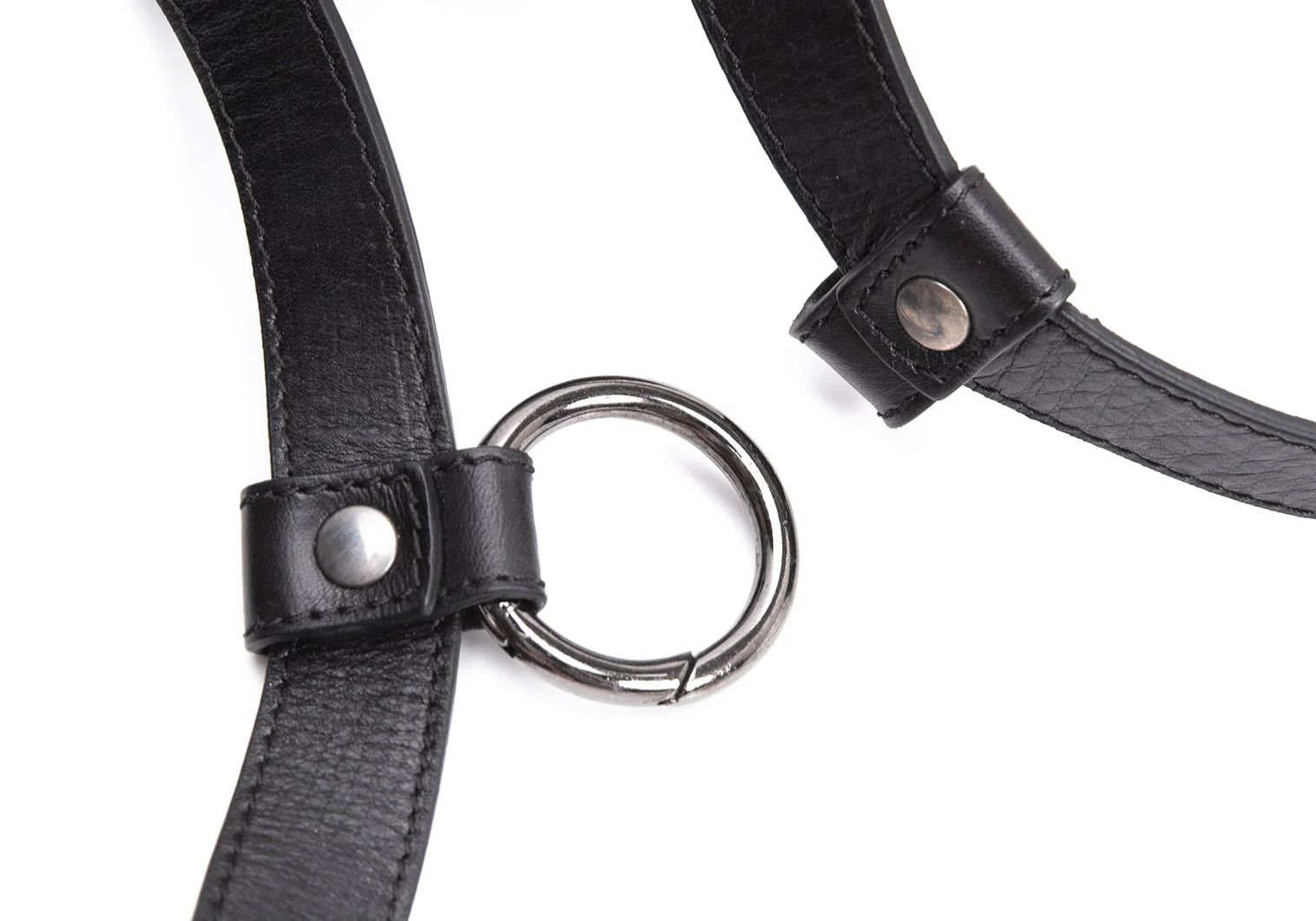 Jean Paul Gaultier Leather Harness Rucksack in Black Size ONE SIZE - 10 Thumbnail