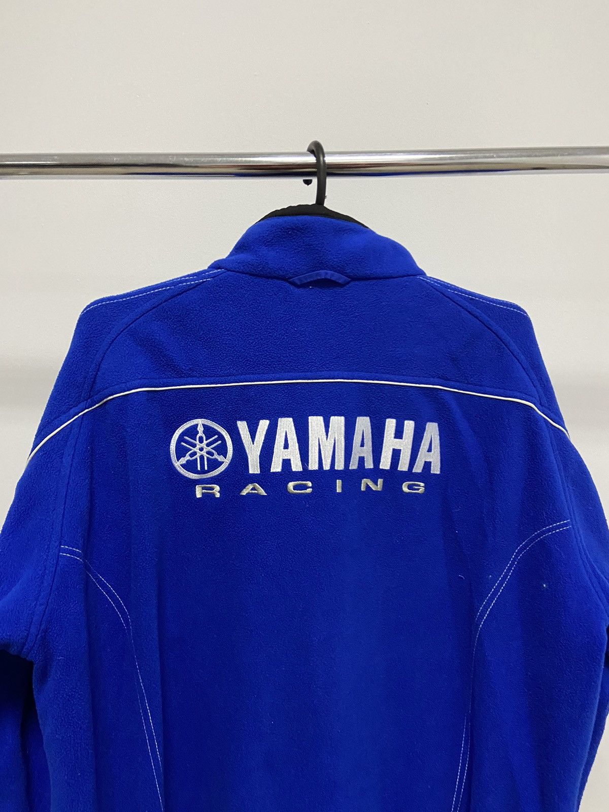 Vintage × Yamaha Yamaha Moto Racing Vintage Big Logo Sweatshirt Zip Jacket Size US XL / EU 56 / 4 - 4 Thumbnail