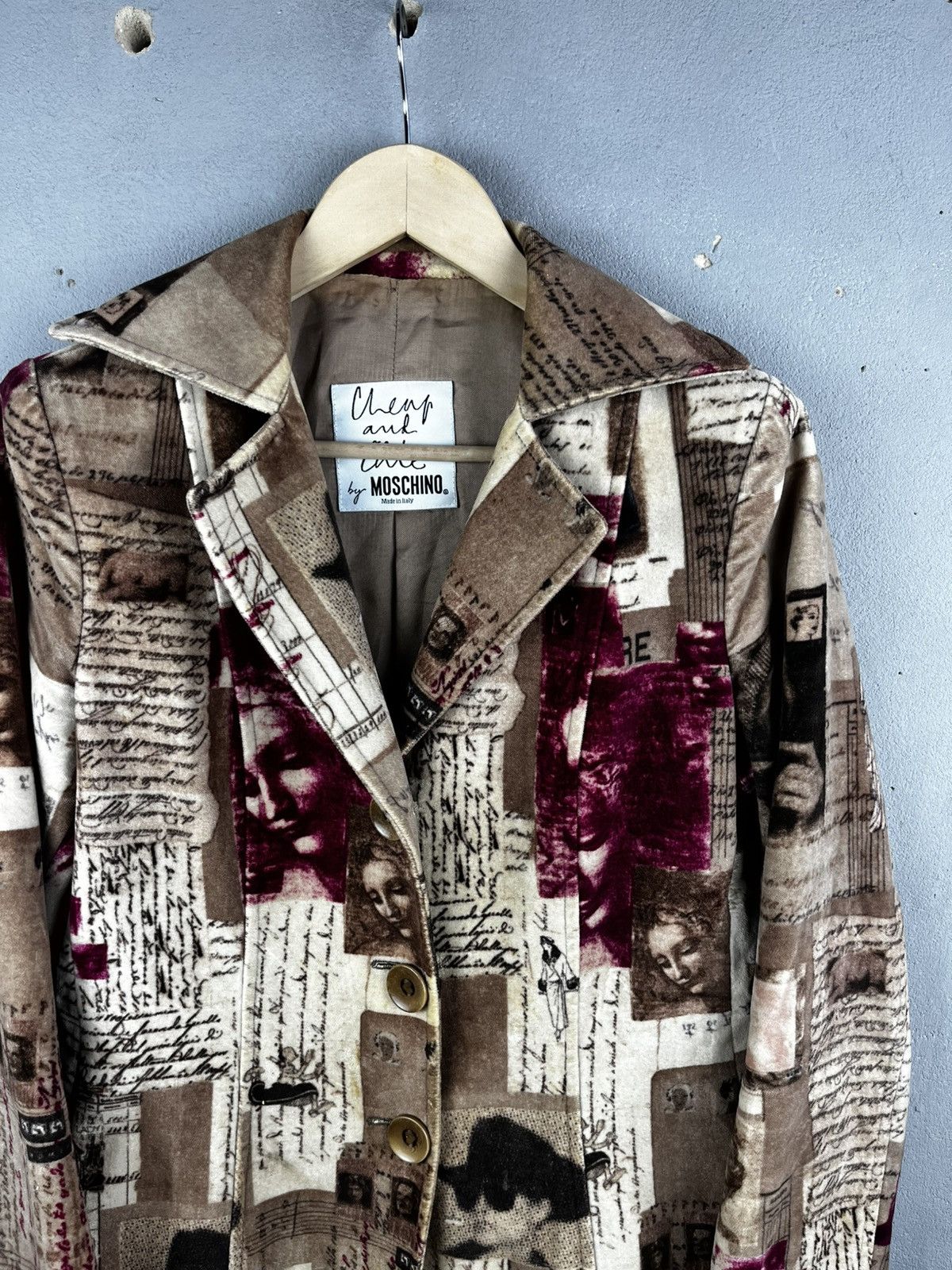 Moschino Moschino art blazer archive Size L / US 10 / IT 46 - 2 Thumbnail