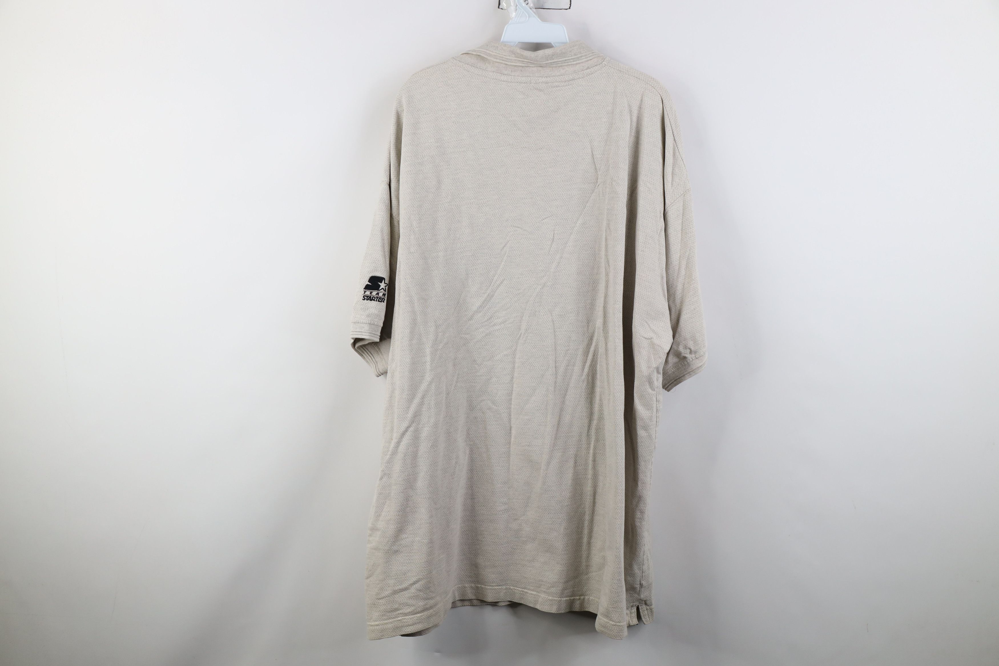 Starter Vintage 90s Starter University of Michigan Polo Shirt Size US XXL / EU 58 / 5 - 13 Thumbnail