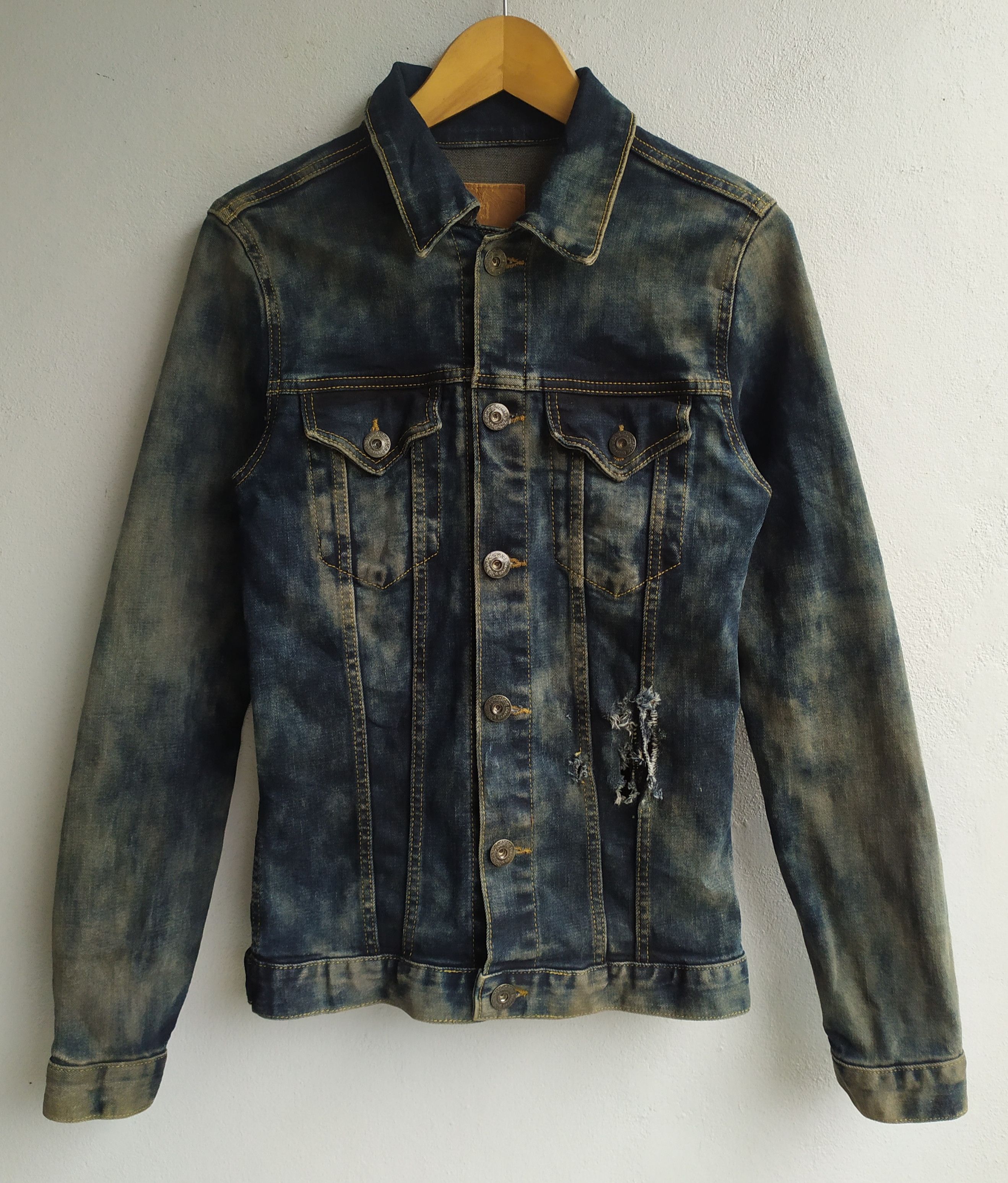 If Six Was Nine × Japanese Brand × Le Grande Bleu (L.G.B.) Japanese brand Digreen Jacket Denim|LGB|If Six Was Nine Size US S / EU 44-46 / 1 - 1 Thumbnail