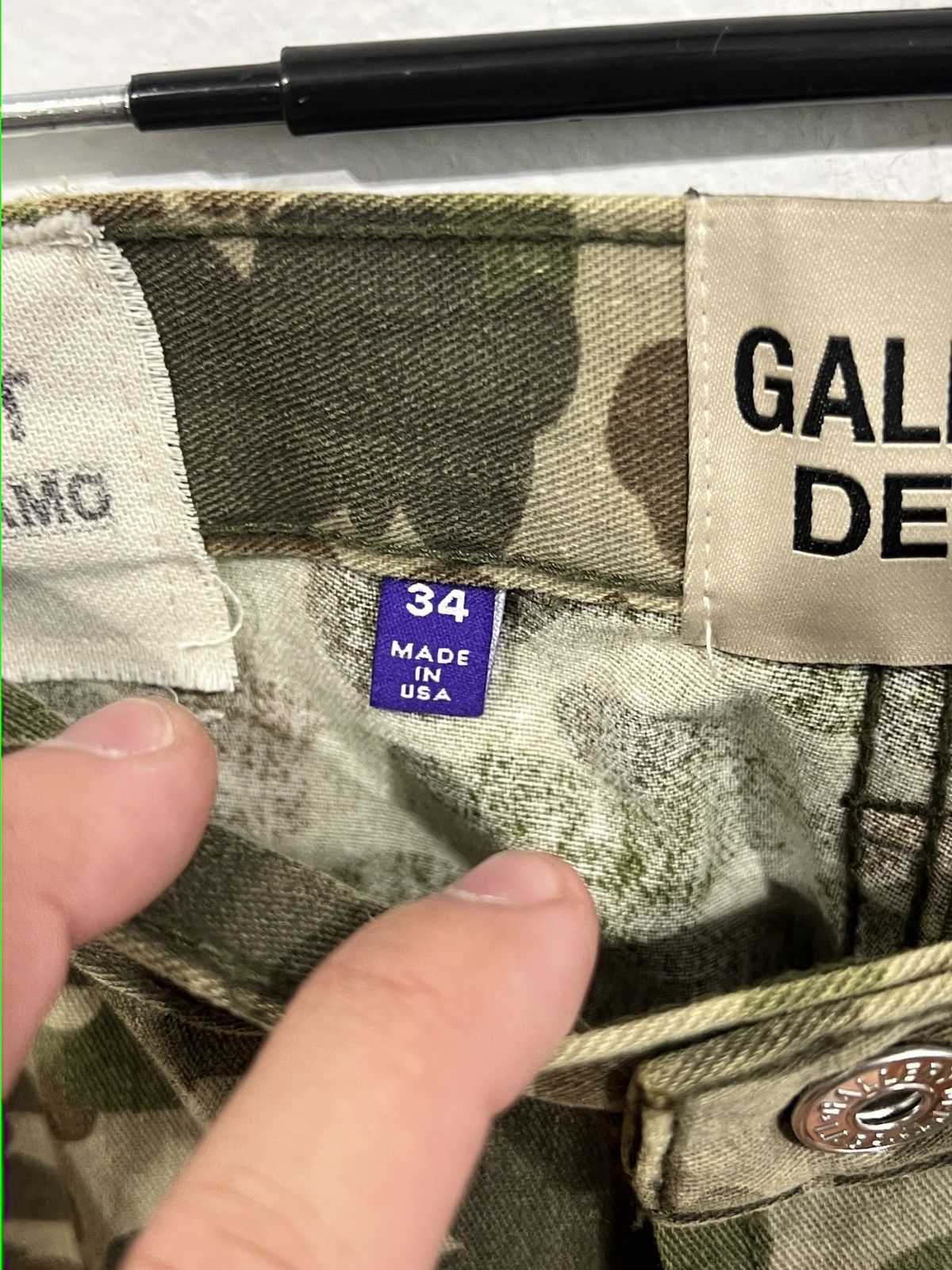 Gallery Dept. Gallery Dept Road Camo Jeans Size US 34 / EU 50 - 4 Thumbnail
