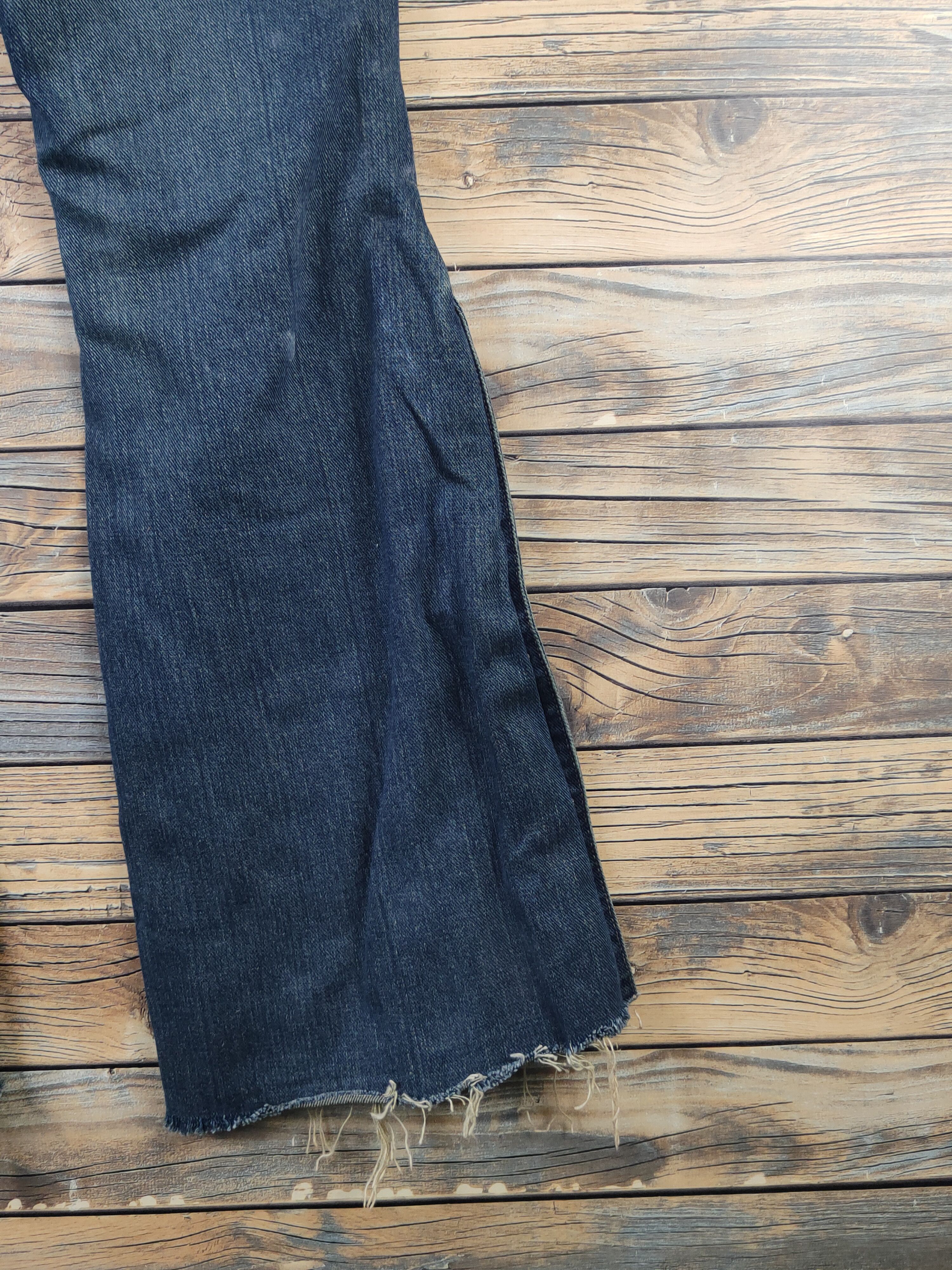Japanese Brand DL Fazbee Dark Blue Denim Jumpsuits #1086 Size 30" / US 8 / IT 44 - 16 Thumbnail