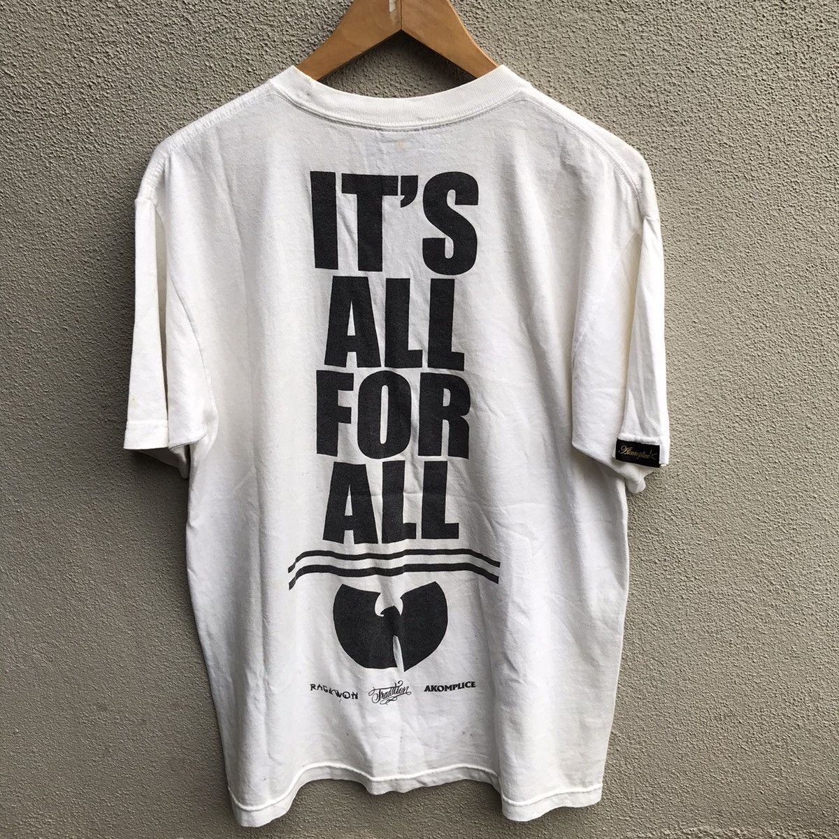 Rap Tees Vintage RAEKWON wu tang clan rap tees akomplice vsop Size US M / EU 48-50 / 2 - 3 Thumbnail
