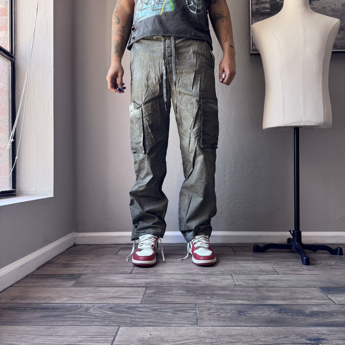 jacov Jacov Object Dyed Cargo Pants Size US 34 / EU 50 - 2 Thumbnail