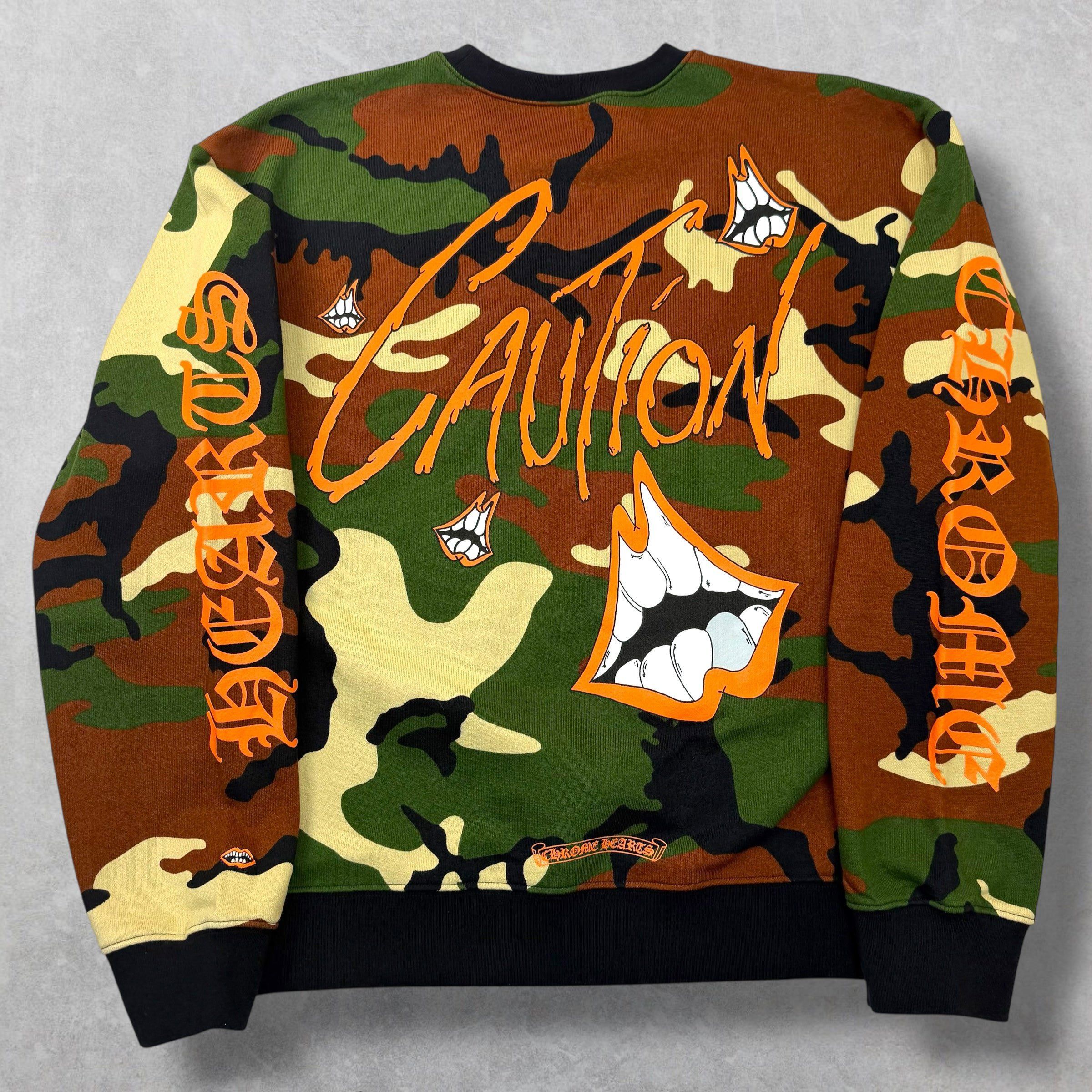 Chrome Hearts Chrome Hearts Matty Boy Caution Crewneck L Size US L / EU 52-54 / 3 - 1 Thumbnail