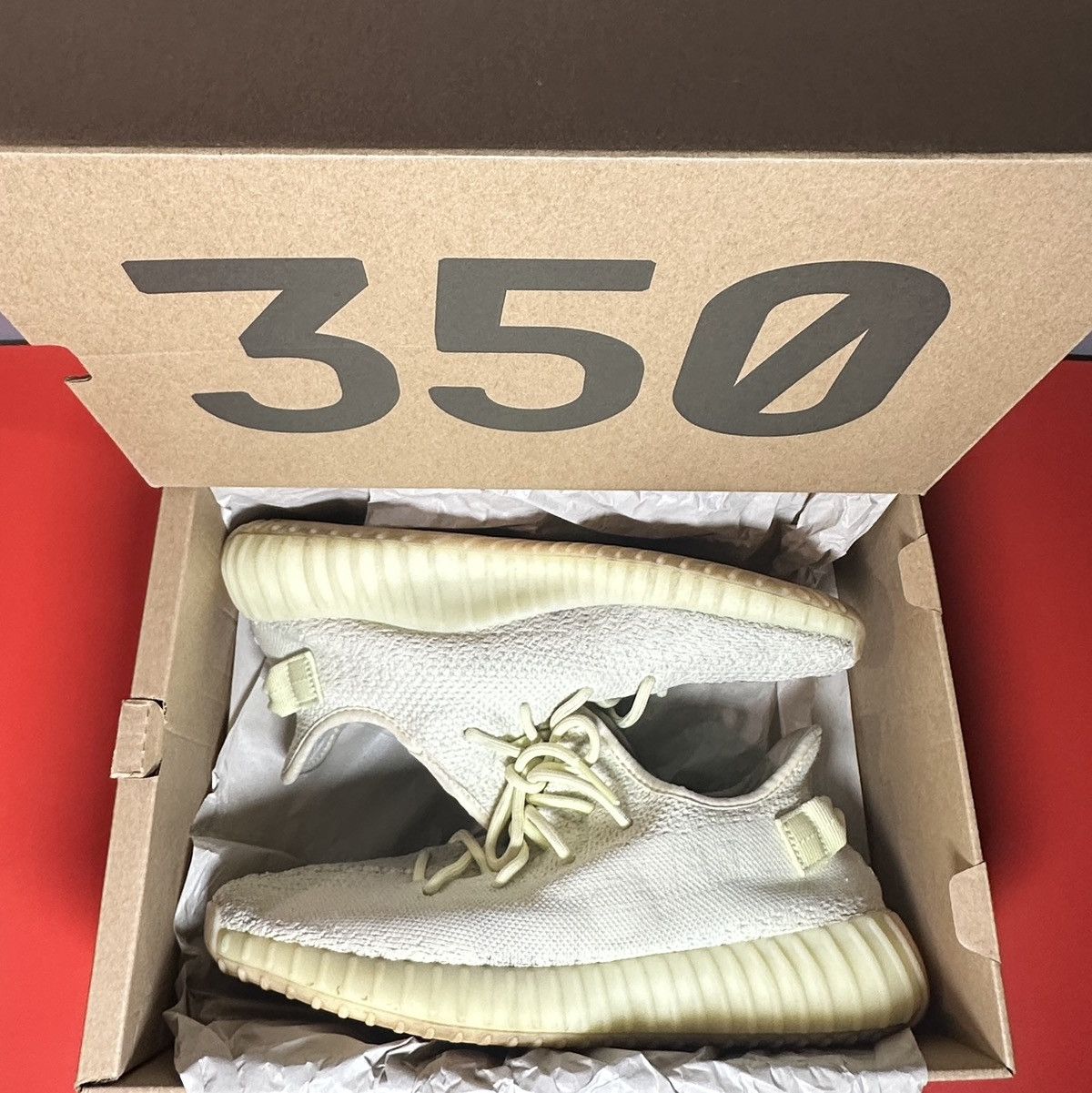 Yeezy Size 10 - Adidas Yeezy Boost 350 V2 Butter Size US 10 / EU 43 - 9 Thumbnail