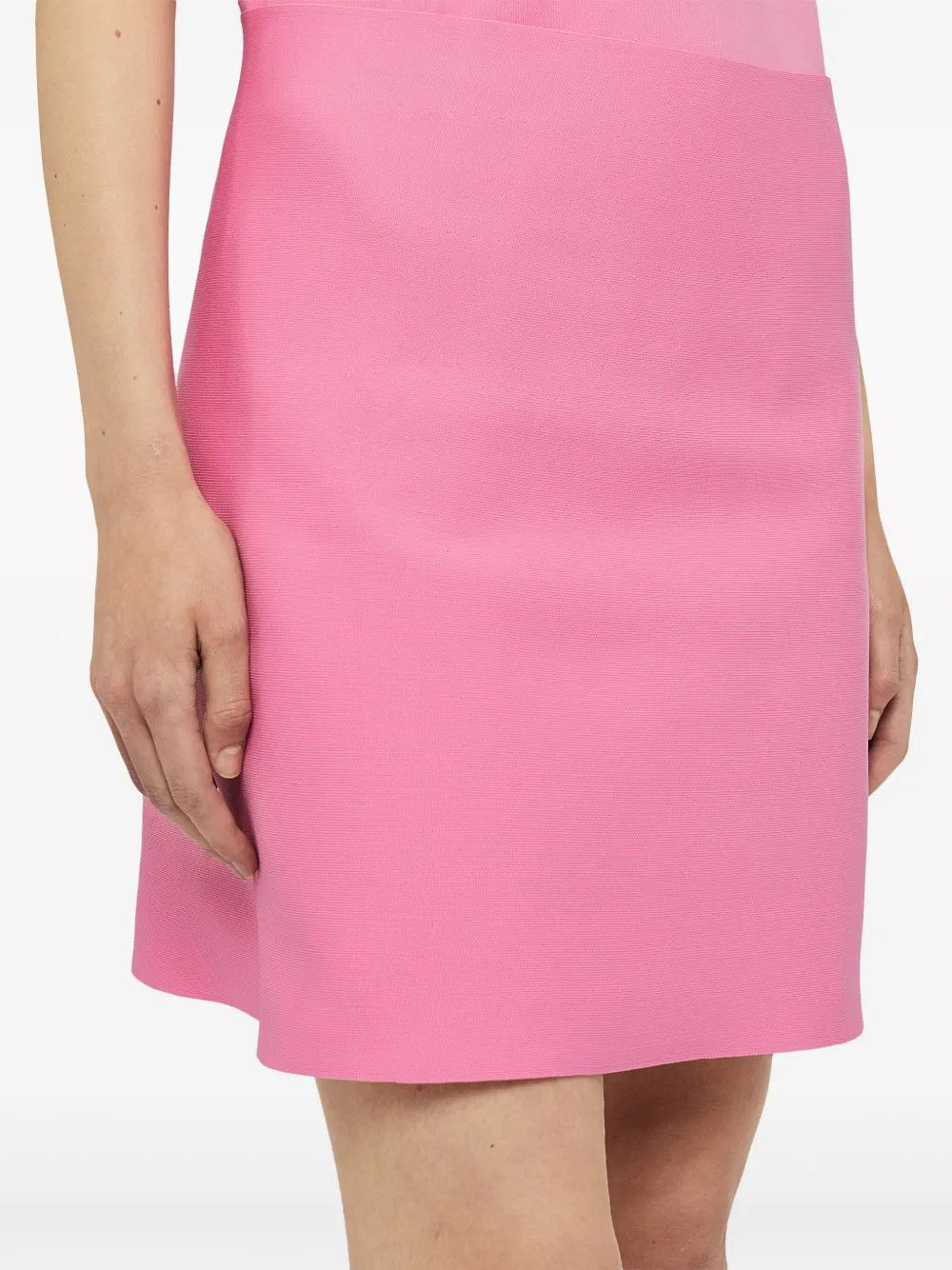 Jil Sander o1y1025 Mini Skirt in Pink Size 27" / US 4 / IT 40 - 2 Thumbnail