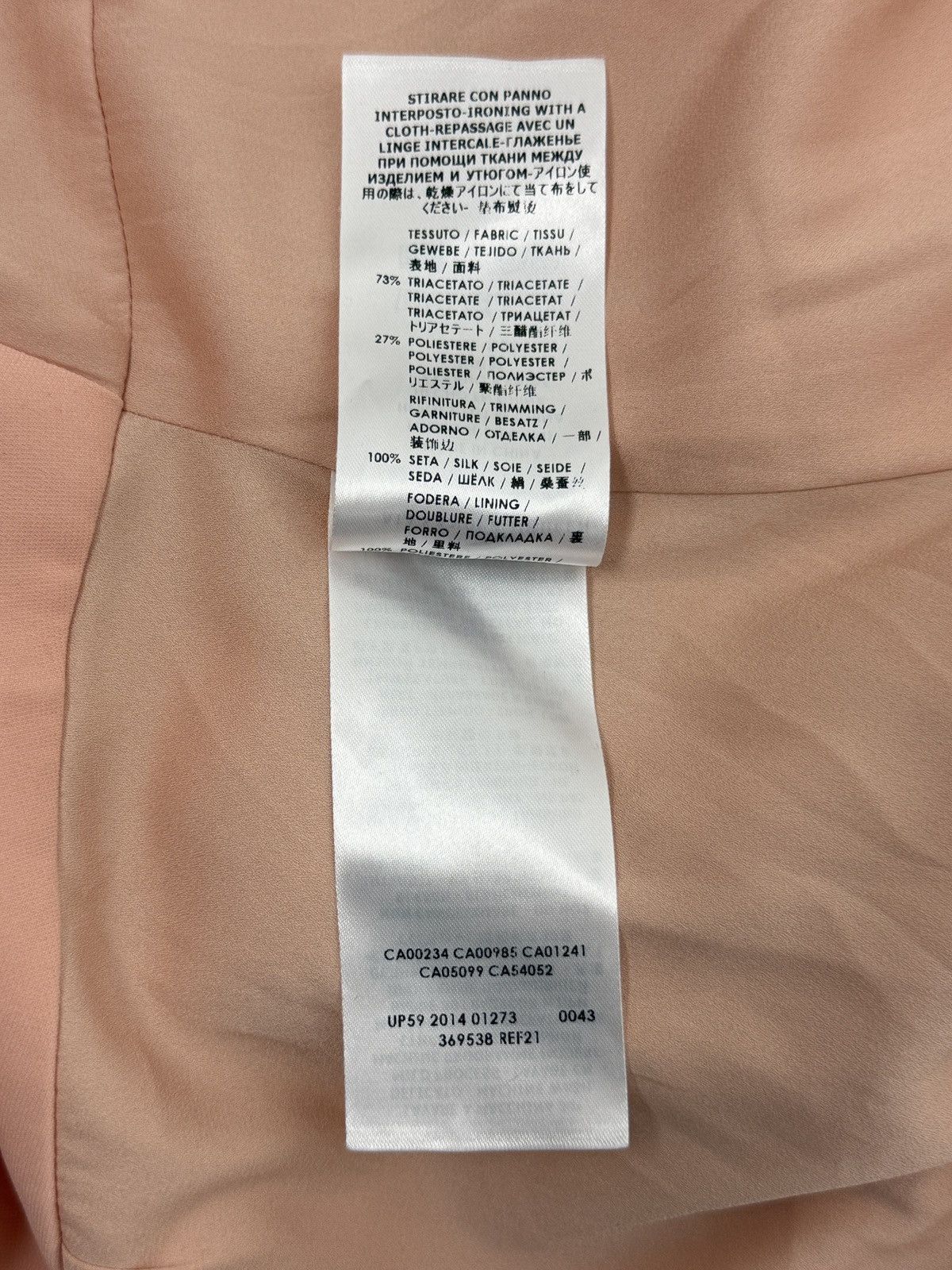 MCQ MCQ by Alexander McQueen Light Peach Mini Dress IT40 Size S / US 4 / IT 40 - 11 Thumbnail