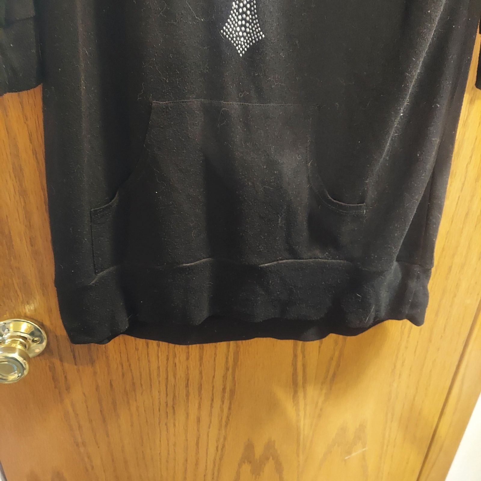Unknown London Faith Tunic style stop black XL bling silver cross Size XL / US 12-14 / IT 48-50 - 6 Thumbnail