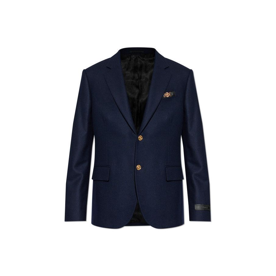 Versace VERSACE Navy Blue Wool Blazer New And Authentic (Men's size: Size US XXL / EU 58 / 5 - 1 Preview