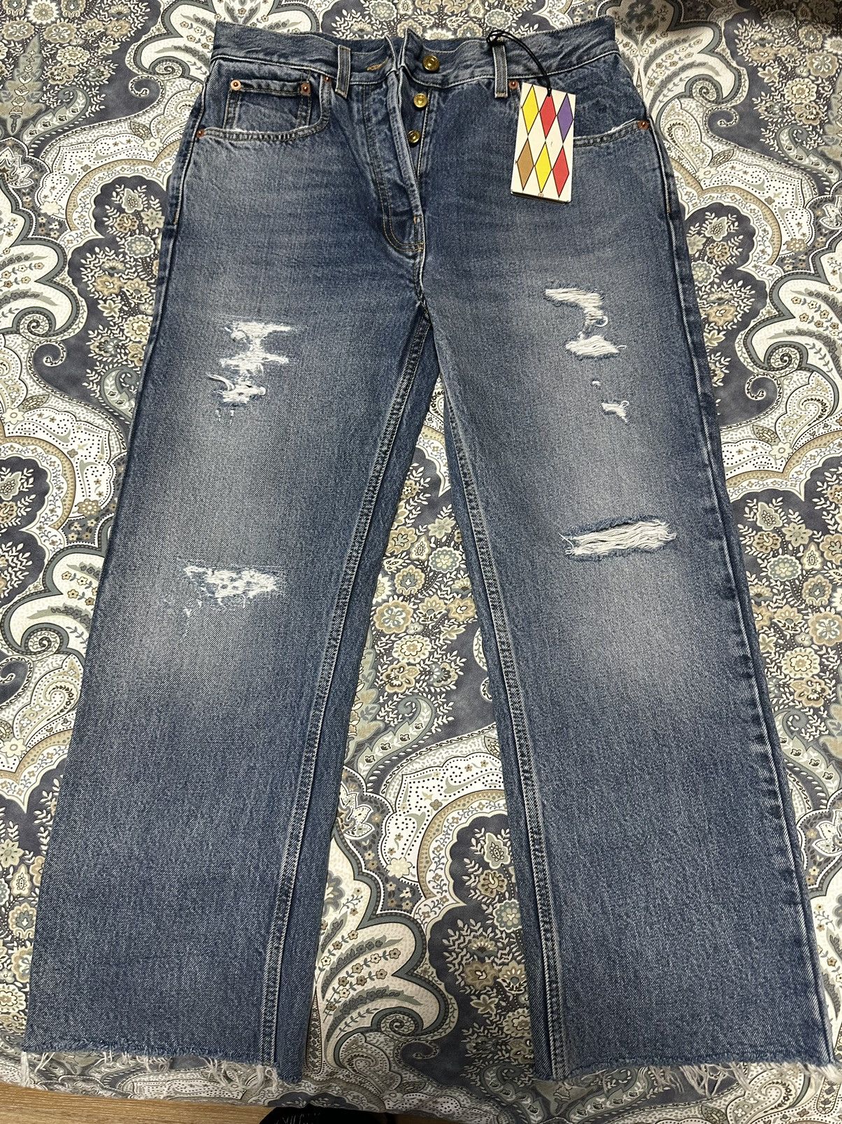 Gucci Gucci denim Size 26" / US 2 / IT 38 - 1 Thumbnail