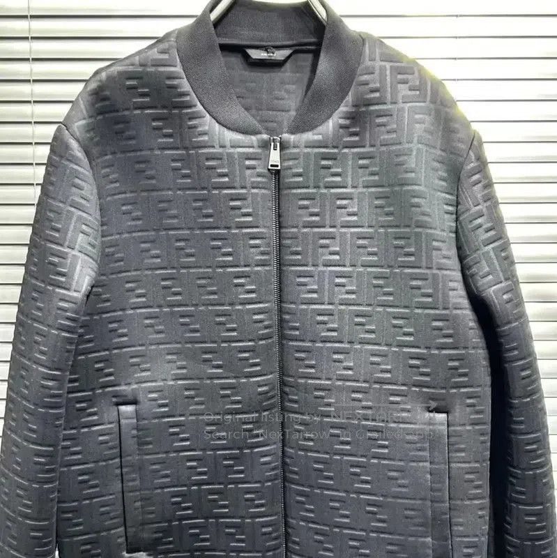 Fendi Fendi Black Men's Bomber Jacket . Size US M / EU 48-50 / 2 - 3 Thumbnail