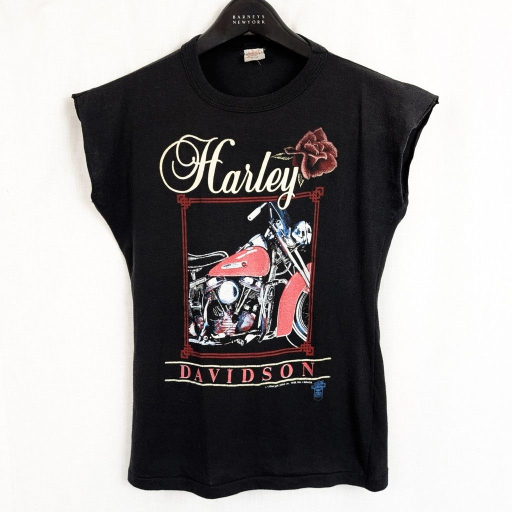 1988 Dated Canadian Harley Davidson Sleeveless T-Shirt
