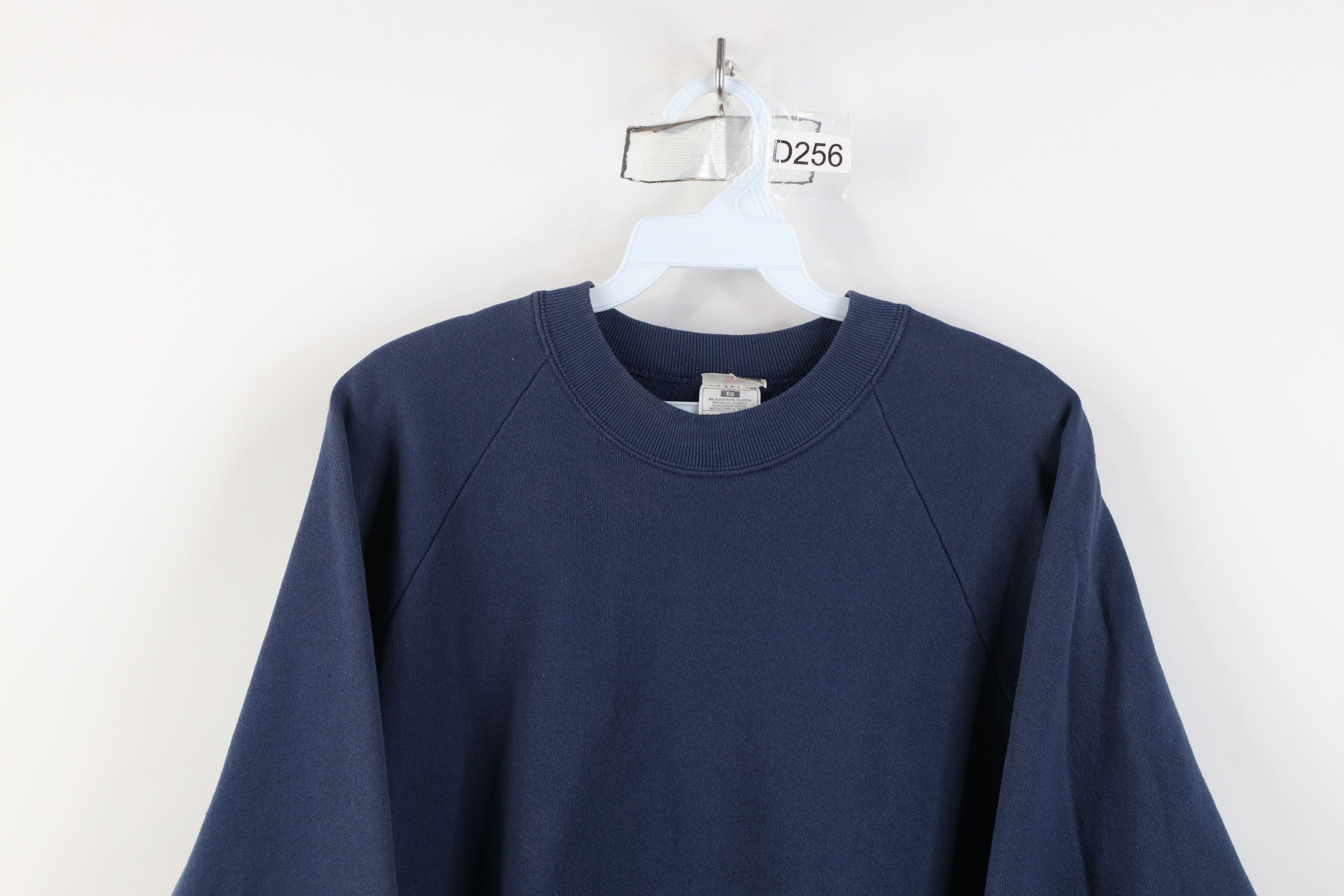 Vintage Vintage 90s Streetwear Faded Heavyweight Crewneck Sweatshirt Size XL / US 12-14 / IT 48-50 - 2 Thumbnail