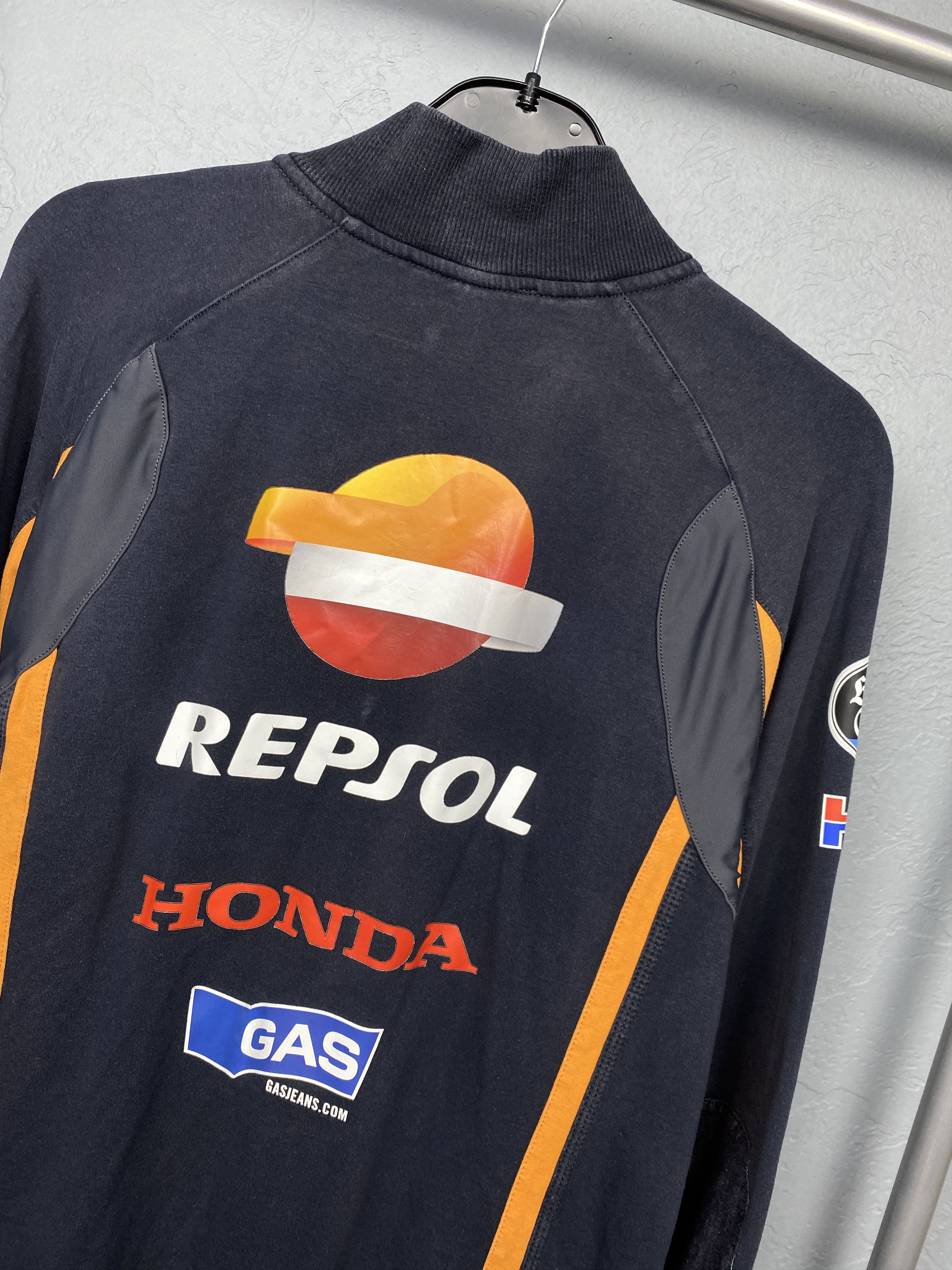 Honda Honda Racing Team Vintage Mens 1\4 Zip Sweatshirt Size US XL / EU 56 / 4 - 12 Thumbnail