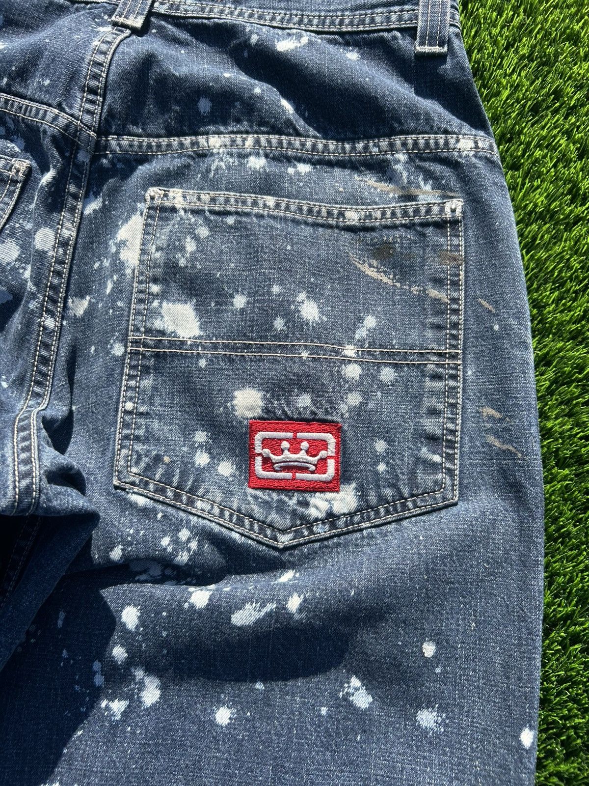 JNCO Vintage Y2K Bleach Wash JNCOS Size US 32 / EU 48 - 9 Thumbnail