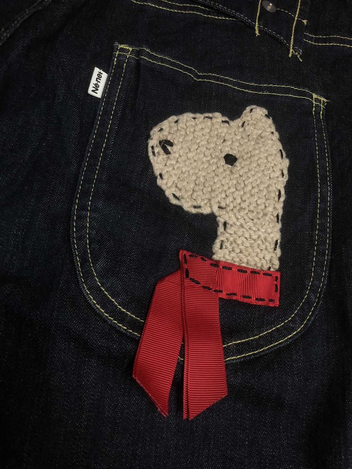 Issey Miyake × Ne-Net × Vintage Ne-net Issey Miyake Denim Jeans Japanese Designer Size 28" / US 6 / IT 42 - 6 Thumbnail