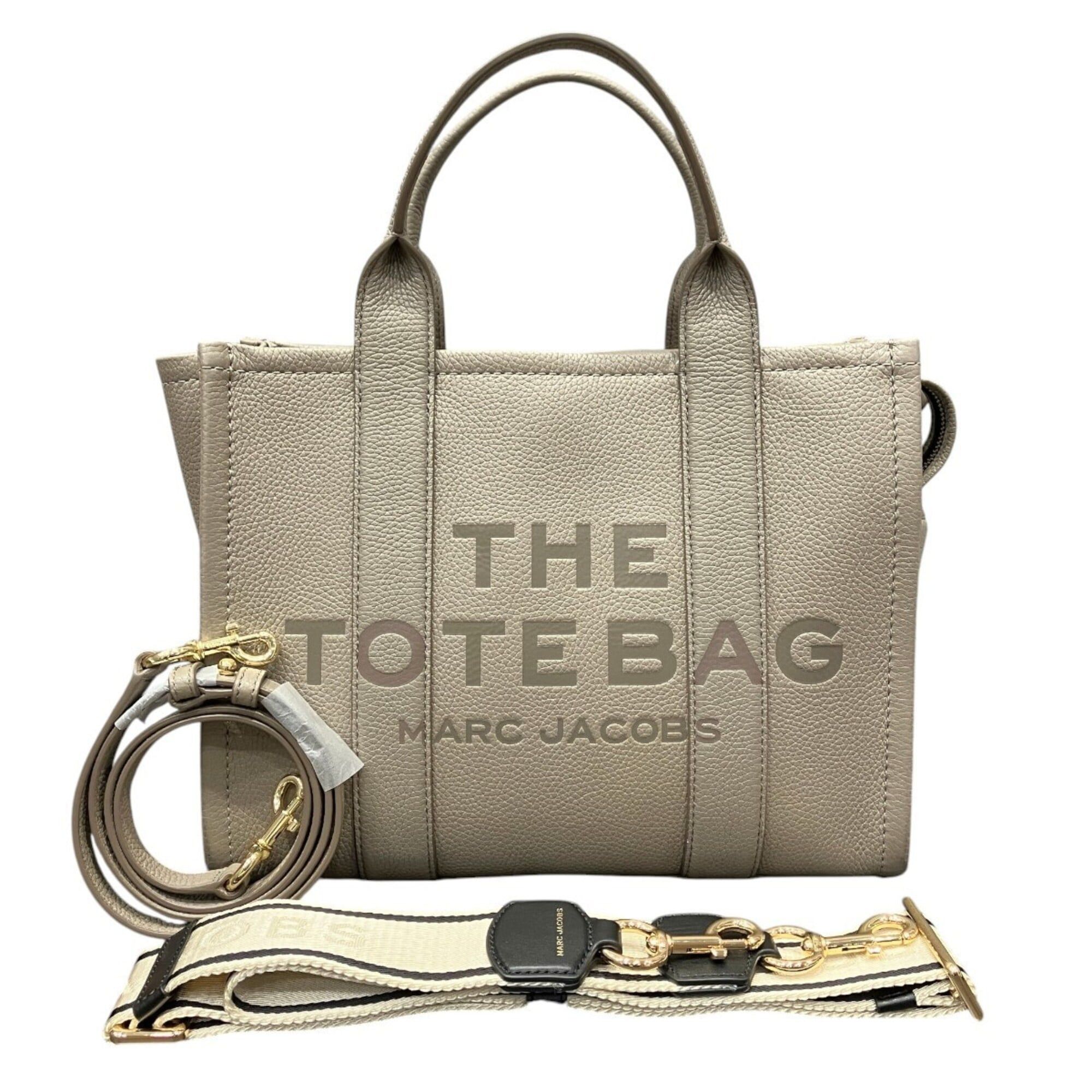 Marc Jacobs Marc Jacobs The Tote Bag Leather H004L01PF21 Size ONE SIZE - 1 Thumbnail