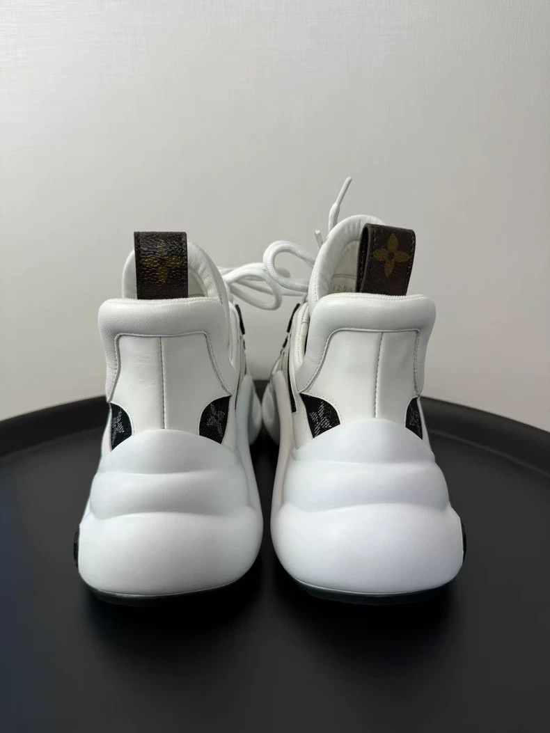 Louis Vuitton Louis Vuitton Black and White Denim Jeans Daddy Shoes Size US 7 / IT 37 - 4 Thumbnail