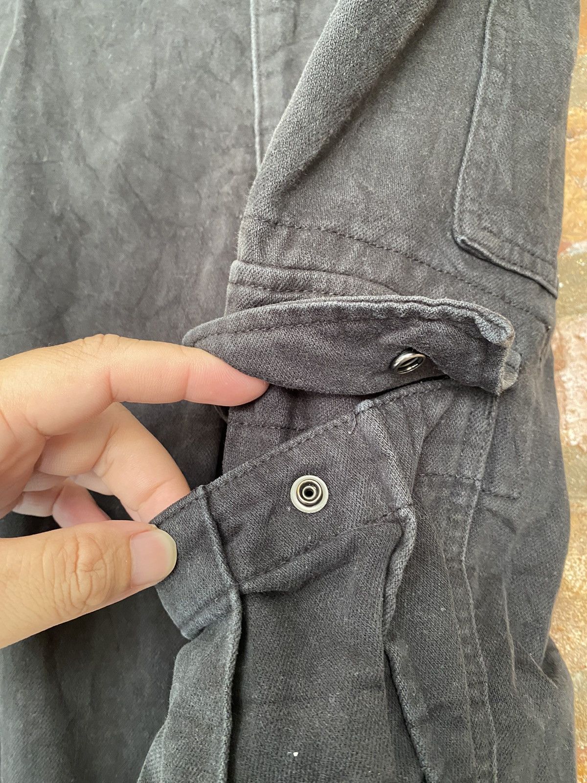 Sophnet. 2008 Sophnet Multipocket cargos double knee hem drawstring Size US 32 / EU 48 - 10 Thumbnail