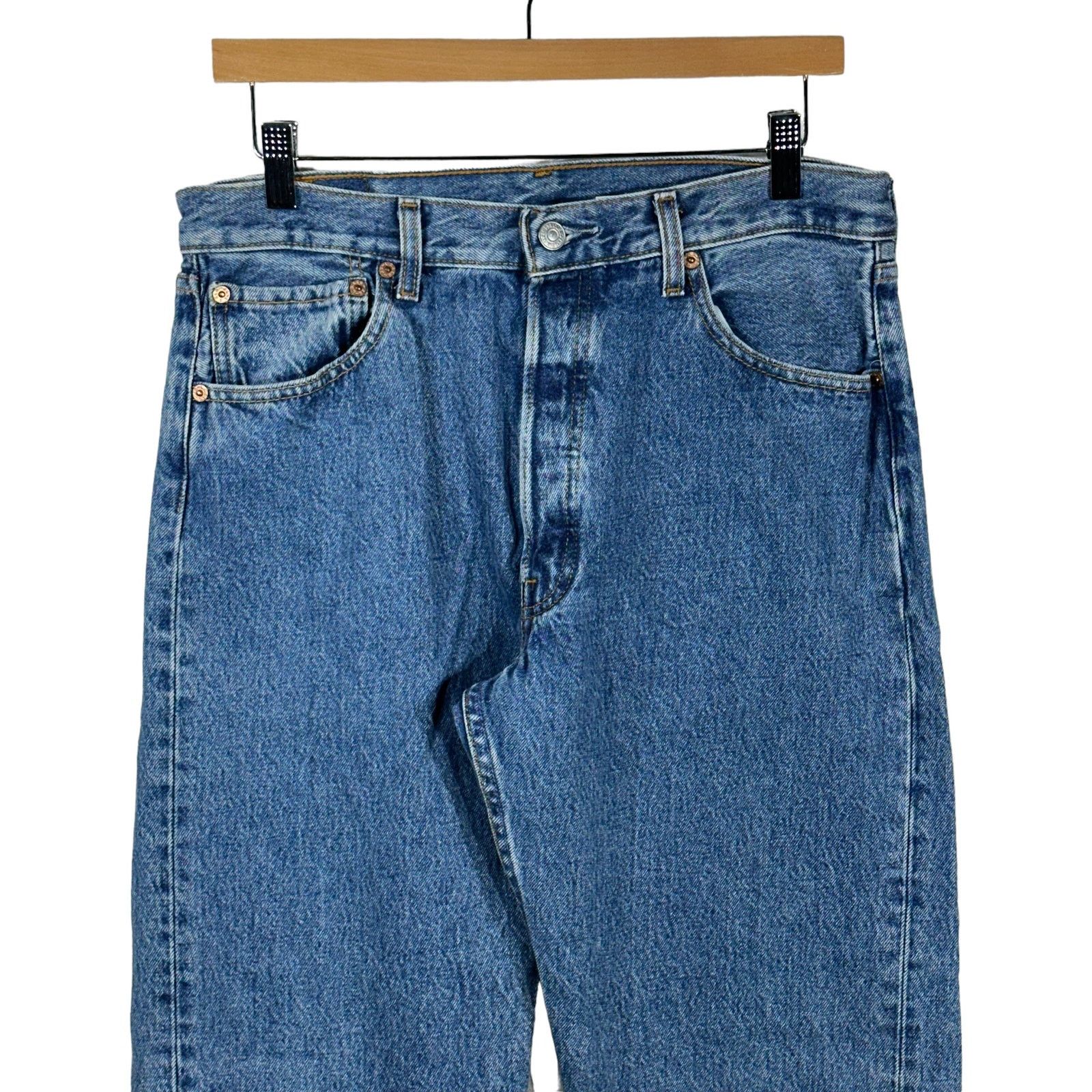 Vintage Vintage Levi's 501 Jeans Size US 34 / EU 50 - 2 Thumbnail