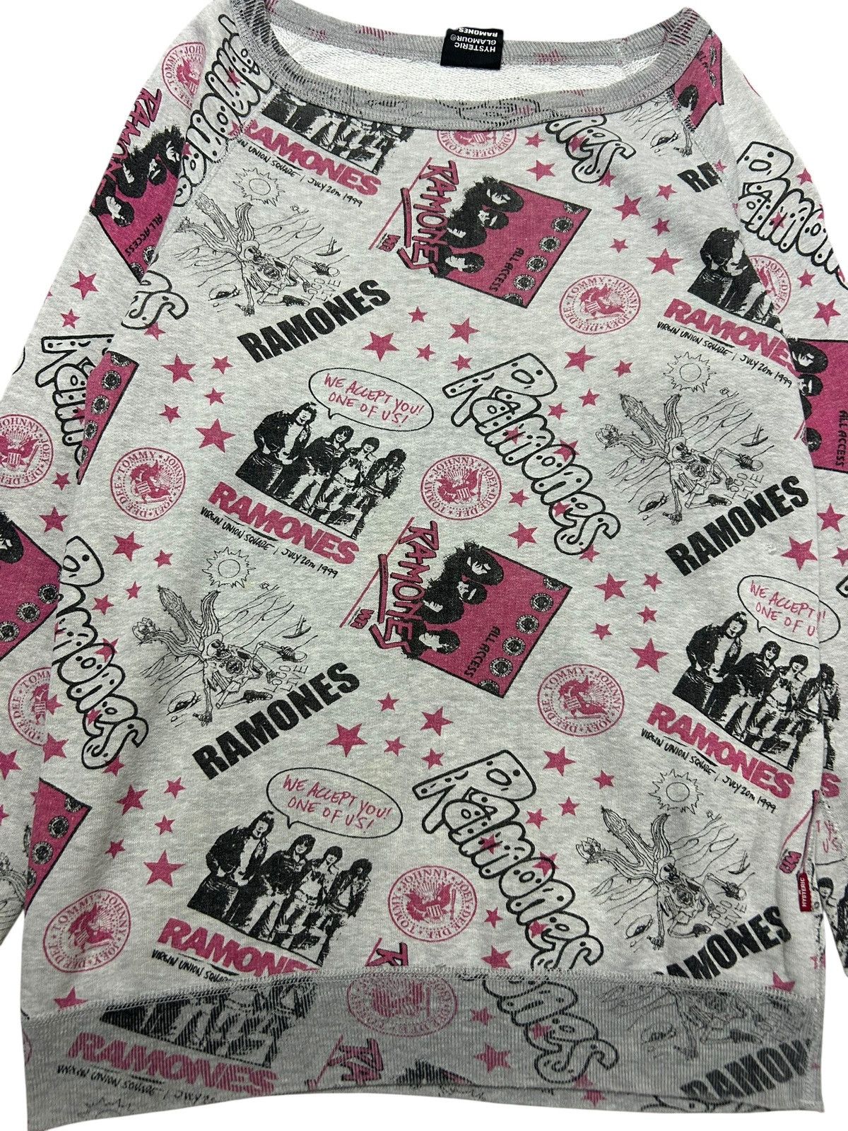 hysteric glamour x ramones fullprint