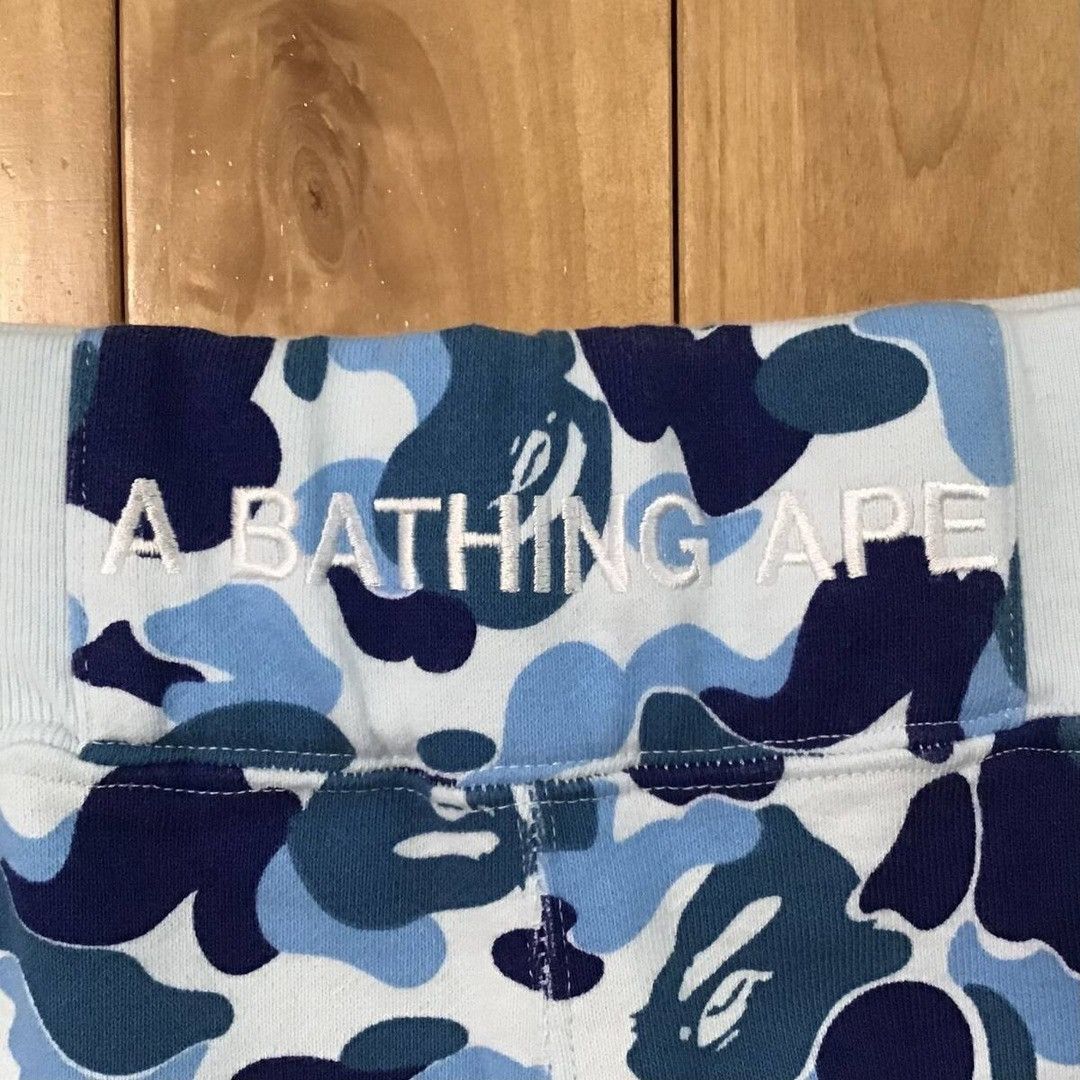 Bape BAPE Sweat shorts ABC camo blue a bathing ape ★size XL Size US 36 / EU 52 - 3 Thumbnail