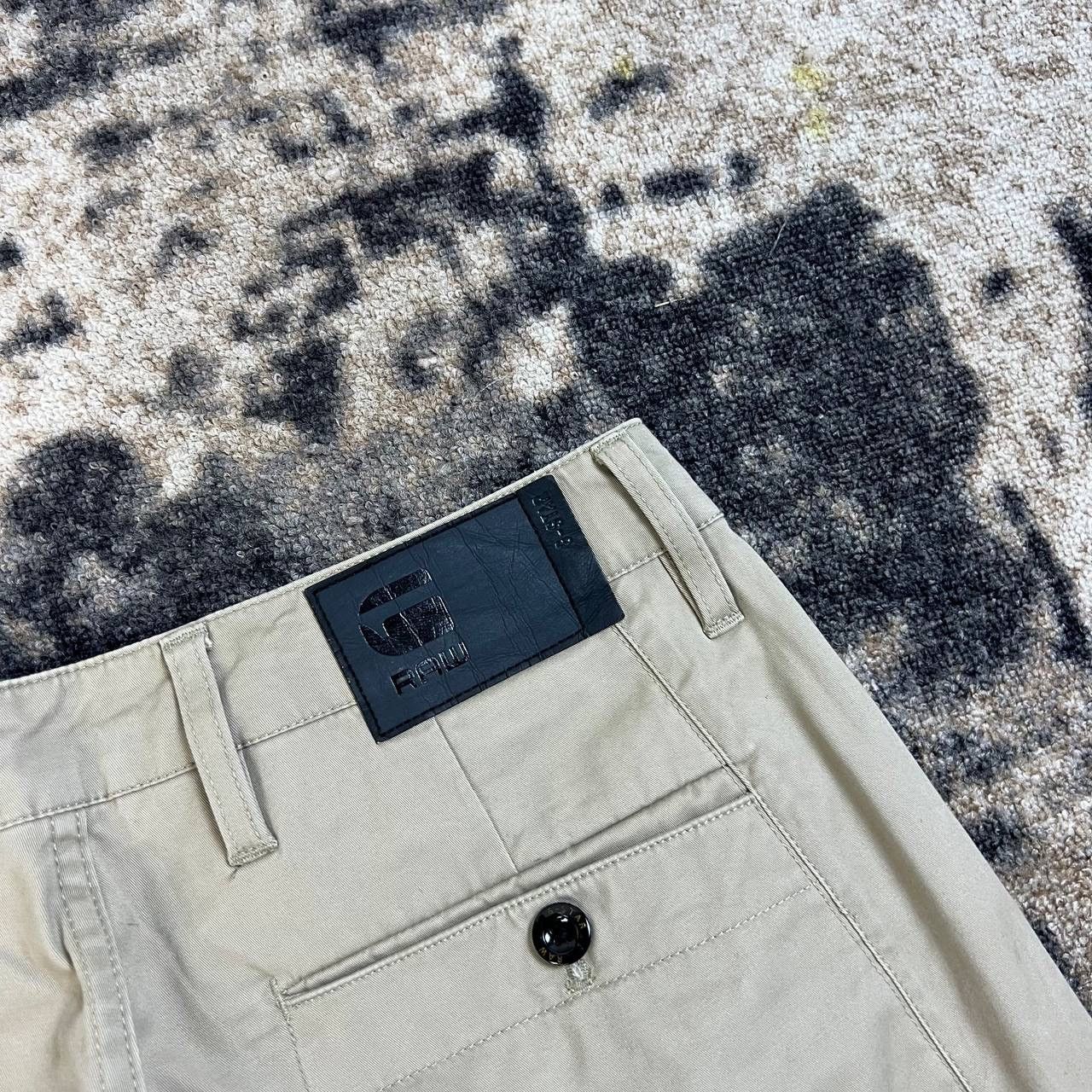 G-Star G-Star Raw Luxury 3D Slim Beige Chino Pants Size US 31 - 4 Thumbnail