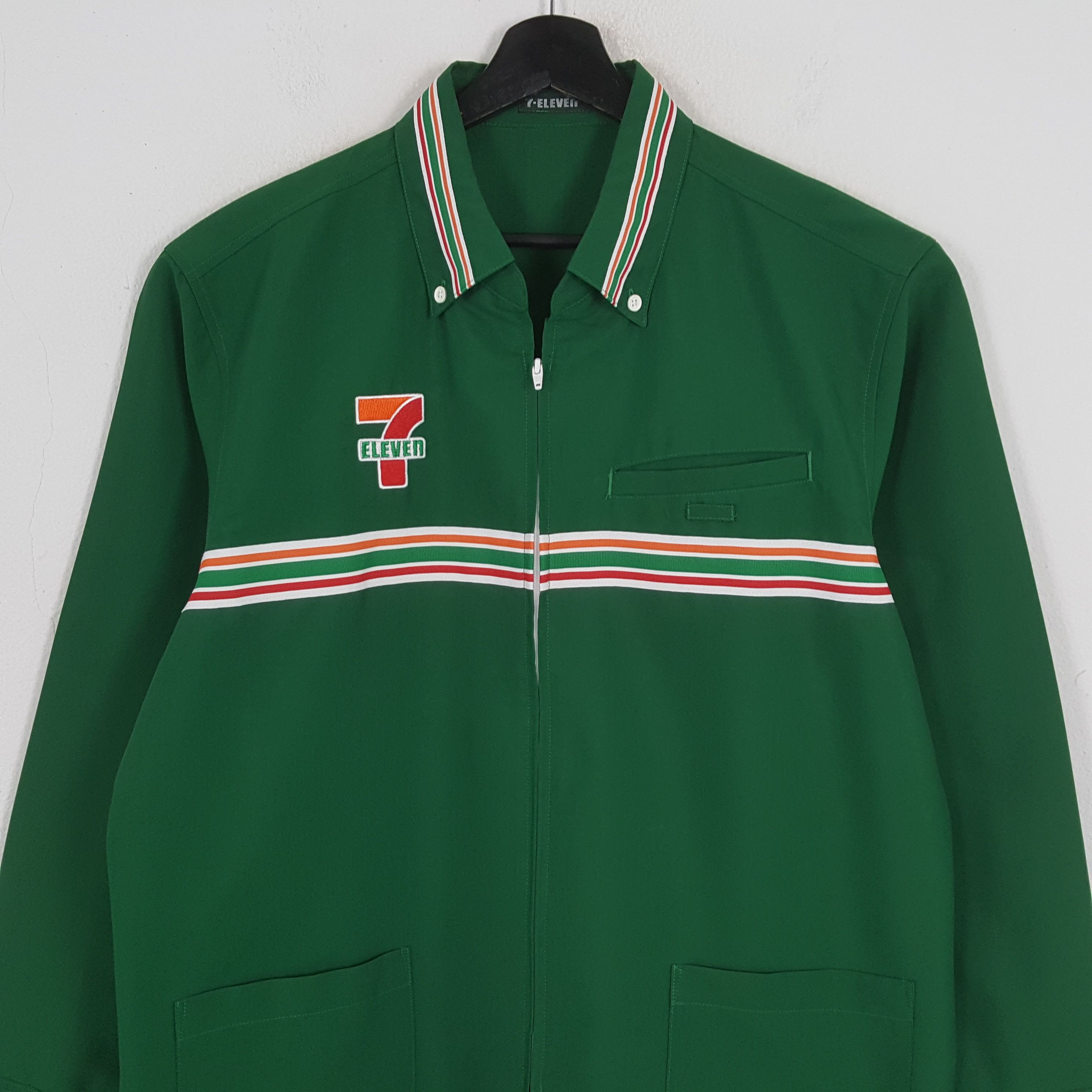 Japanese Brand × Vintage 7 ELEVEn Japanese Workers Uniform Jacket Size US L / EU 52-54 / 3 - 4 Thumbnail