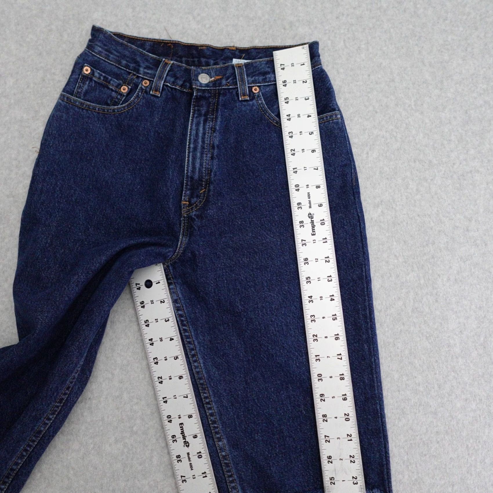 Levi's Levi's 560 Jeans Womens 29 29x30 VTG Loose Fit Straight Leg Denim Distressed Size 29" - 6 Thumbnail