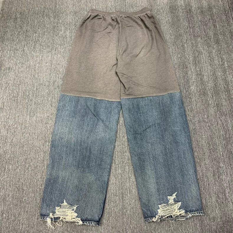 Balenciaga Balenciaga size S Denim paneled trousers paneled trousers Size US 27 - 2 Thumbnail